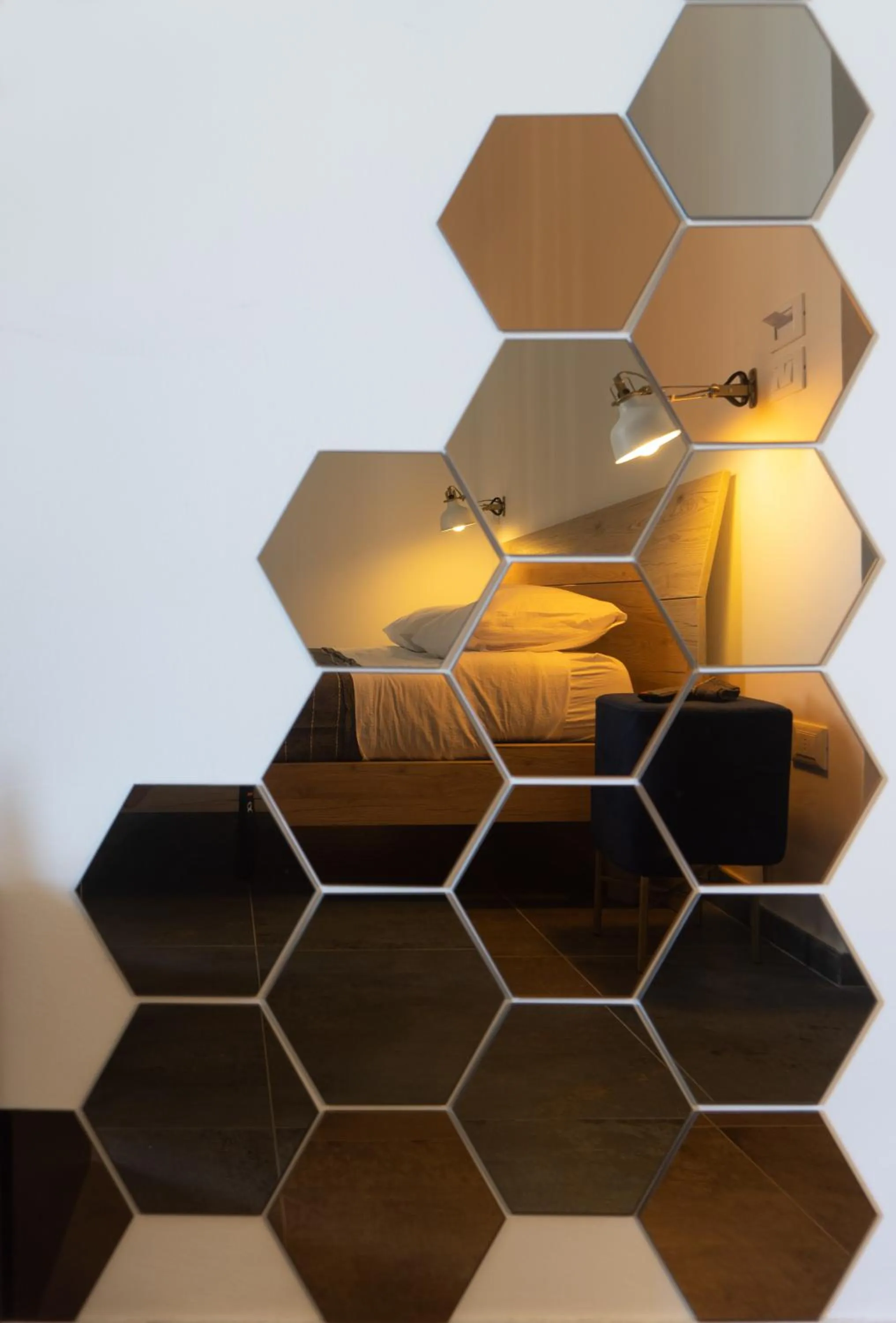 Bed in Elements Rooms