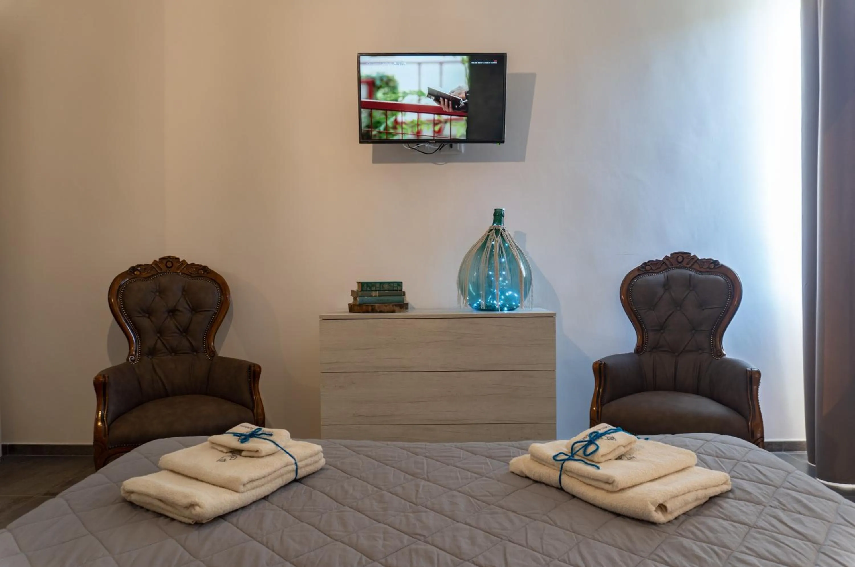 Bed in 4 Balconi rooms-Elements B&B