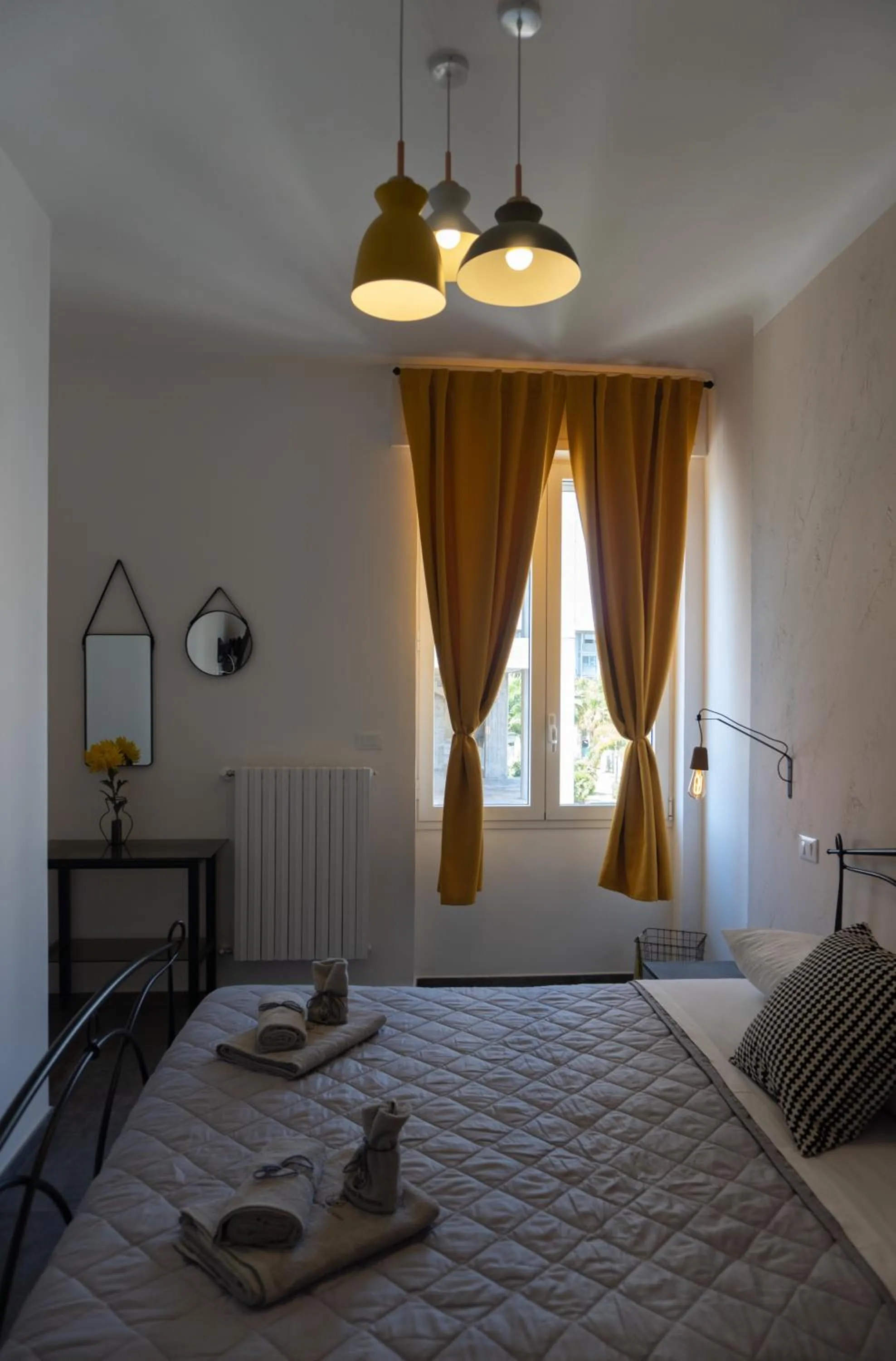 Bed in Elements Rooms