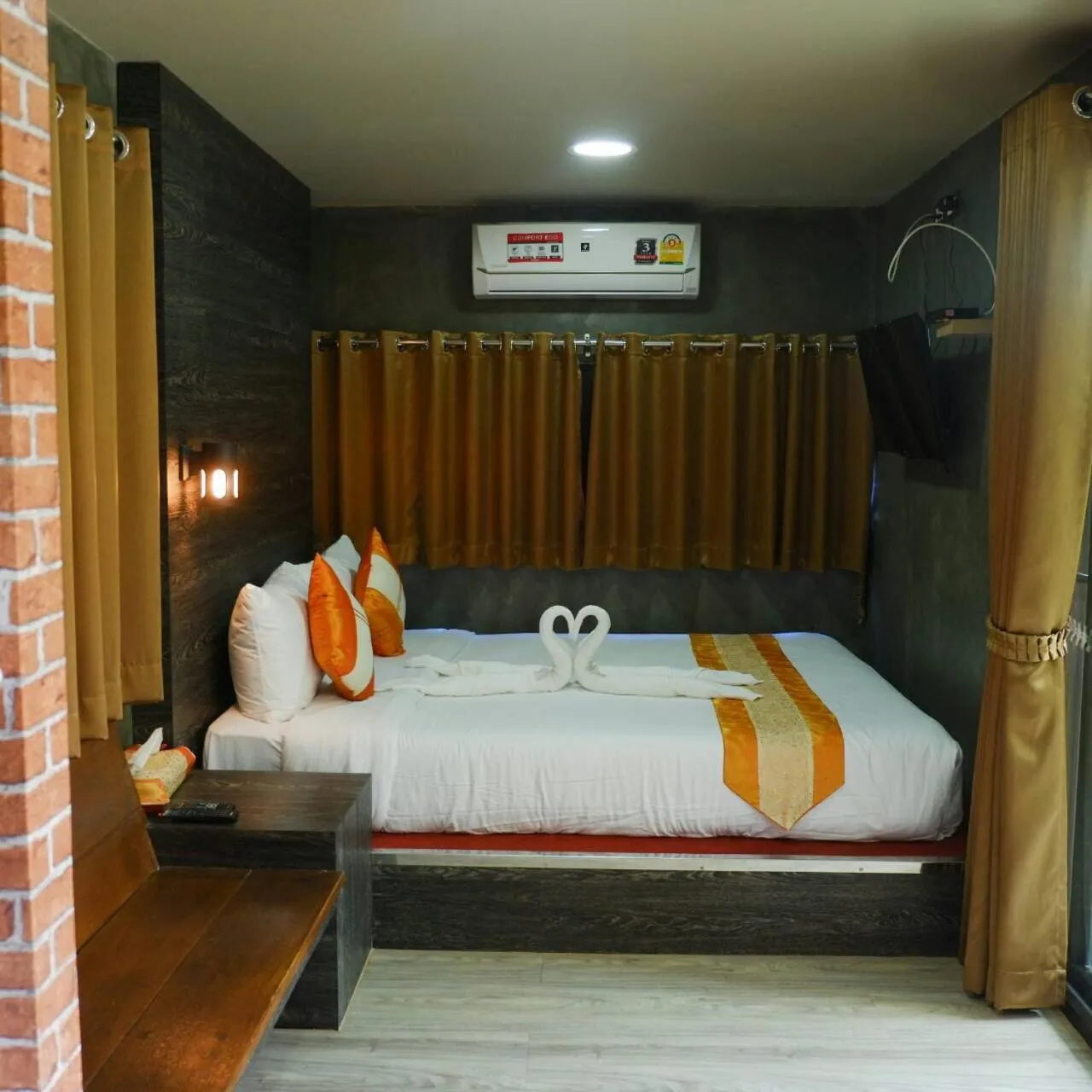 Bed in Amazon Resort