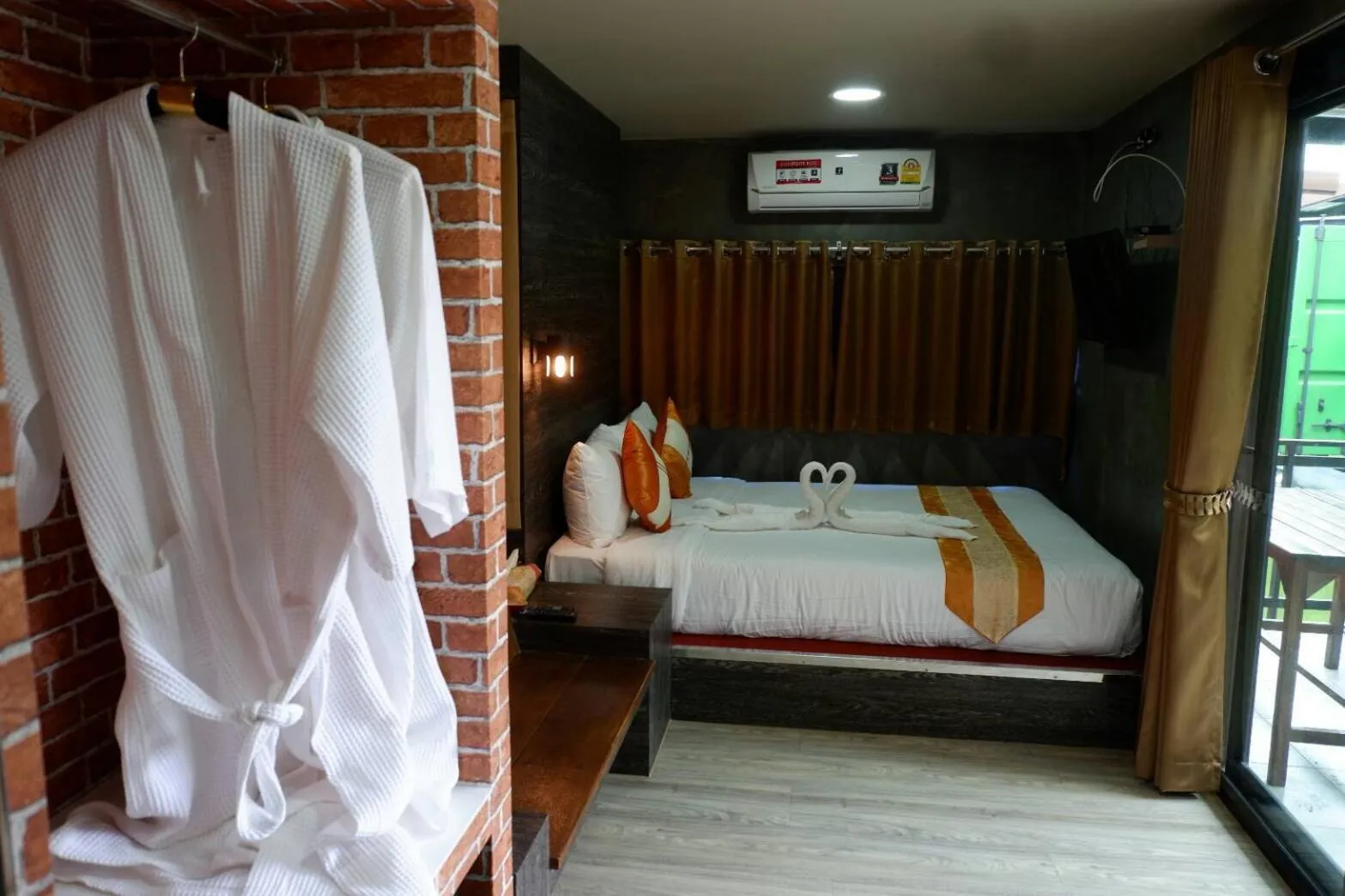 Bed in Amazon Resort