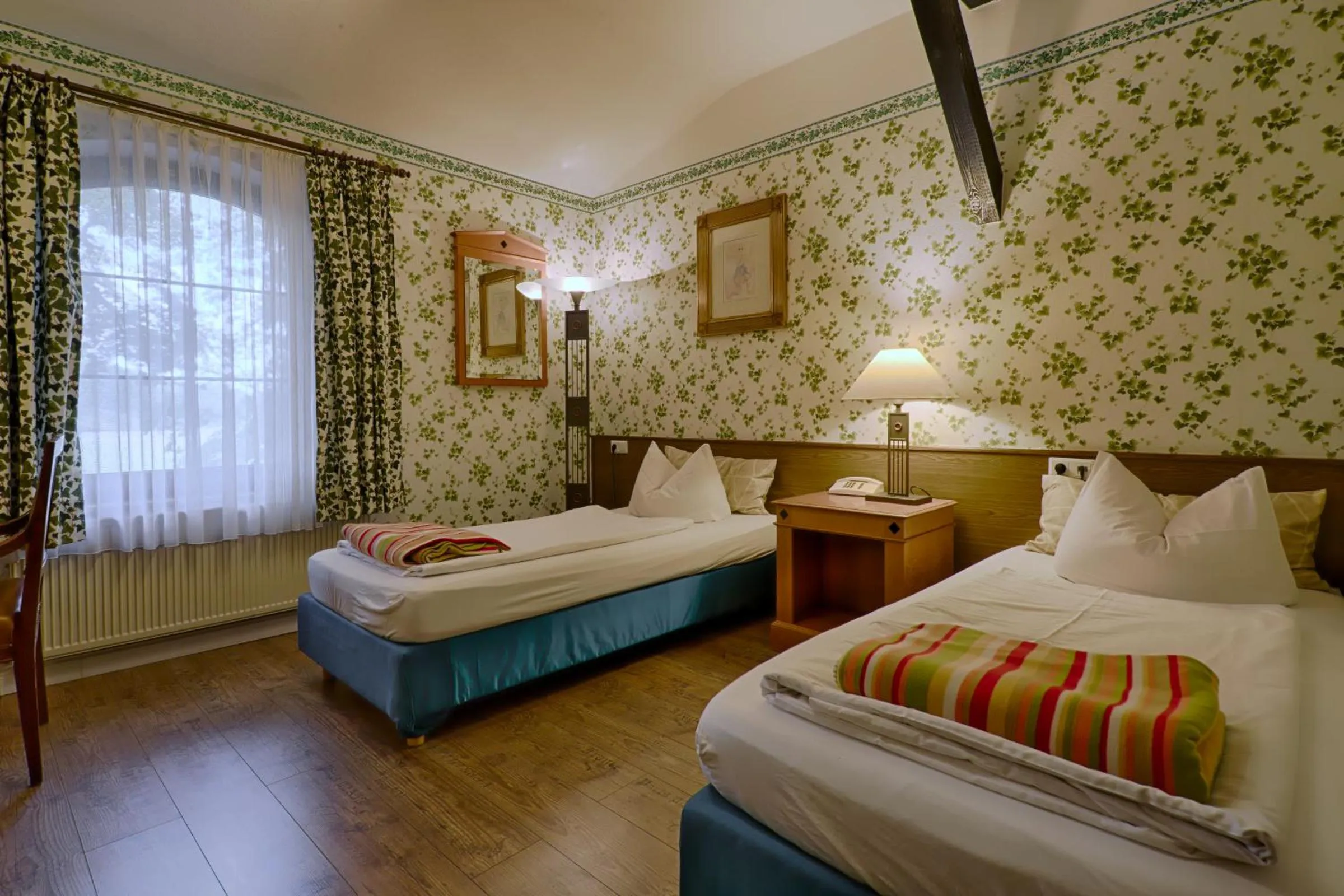 Bedroom, Bed in Waldschlösschen