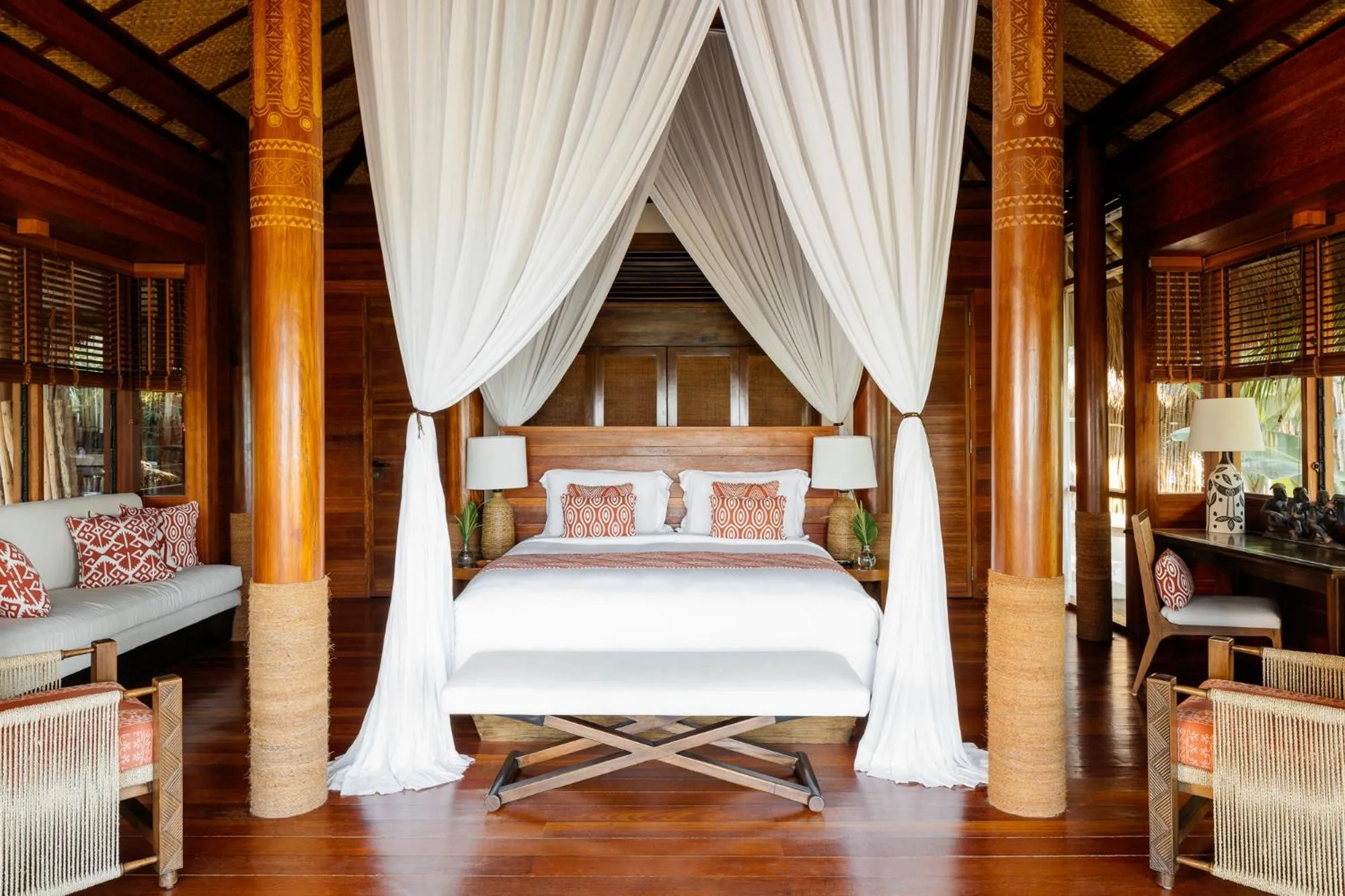 Bed in NIHI Sumba - 50 Best Hotels of the World