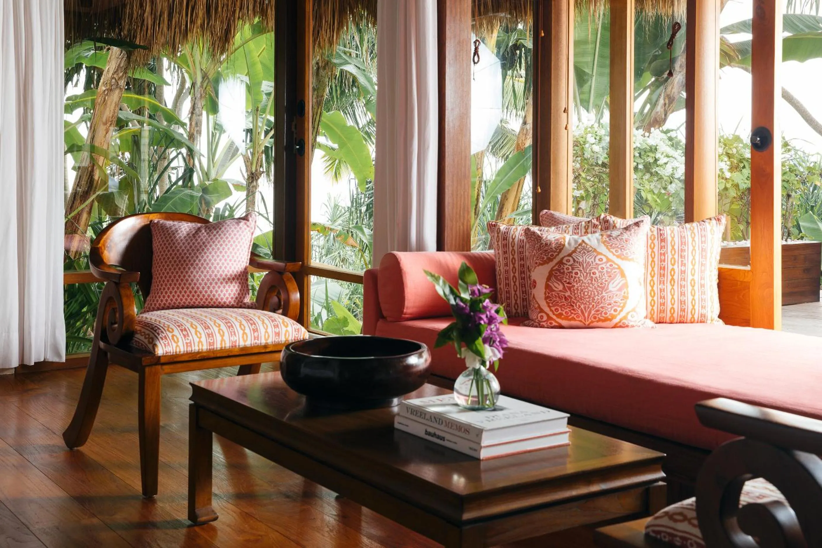 Seating area in NIHI Sumba - 50 Best Hotels of the World