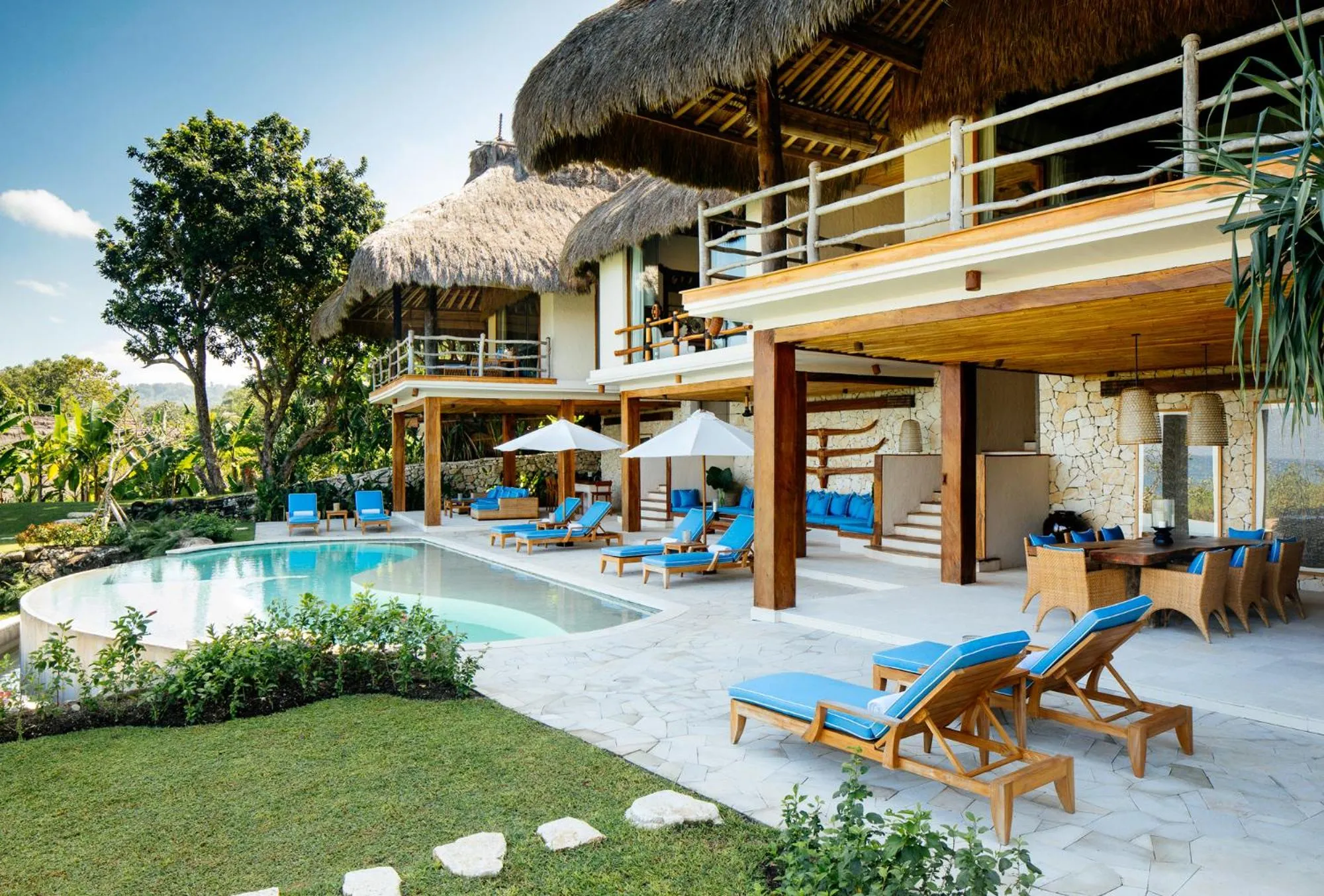 Patio in NIHI Sumba - 50 Best Hotels of the World