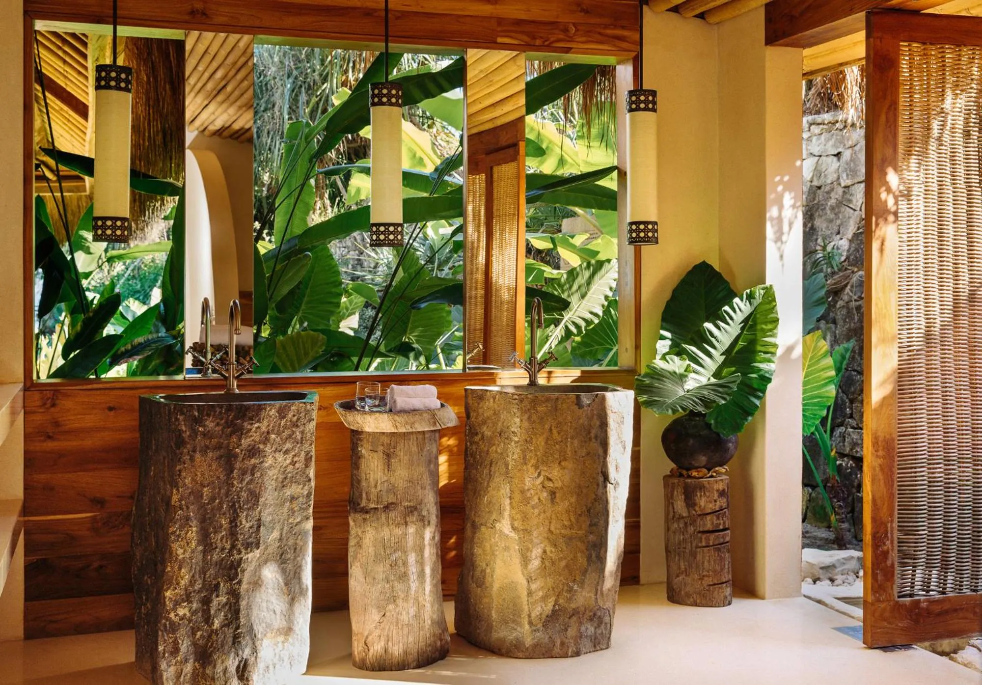 Bathroom in NIHI Sumba - 50 Best Hotels of the World