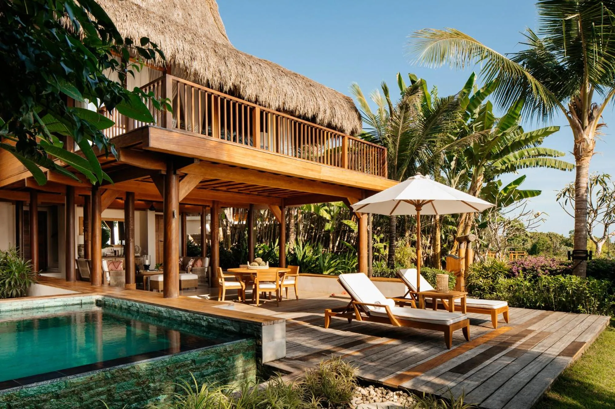 Patio in NIHI Sumba - 50 Best Hotels of the World
