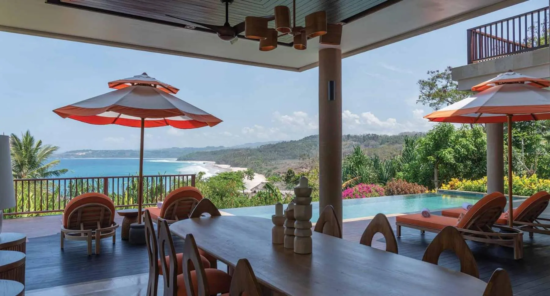 Living room in NIHI Sumba - 50 Best Hotels of the World