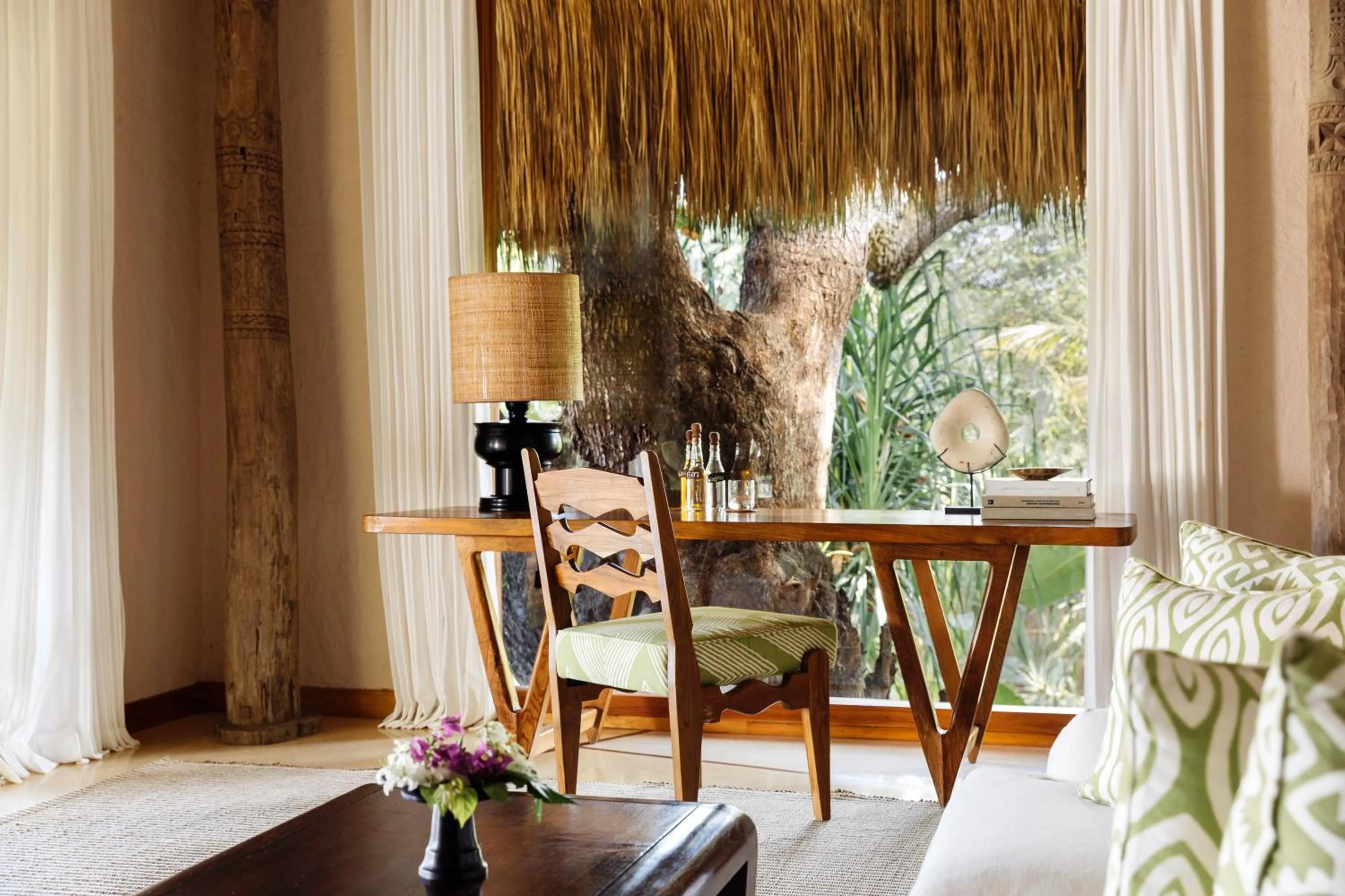 Seating area in NIHI Sumba - 50 Best Hotels of the World