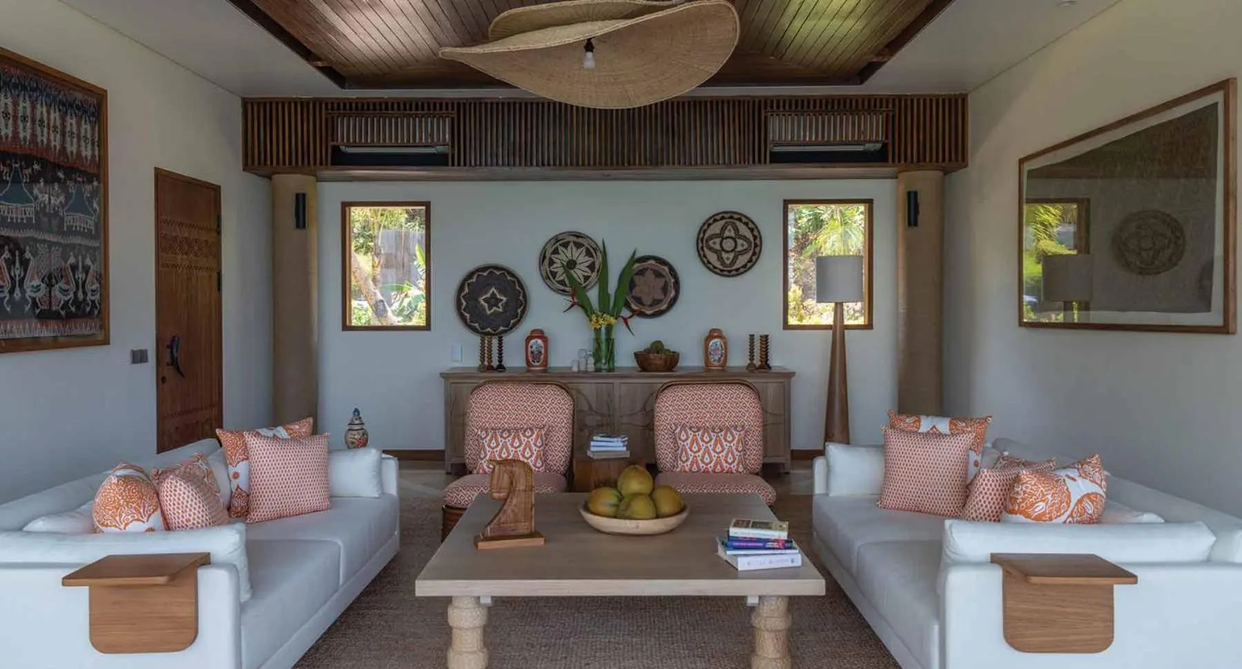 Living room in NIHI Sumba - 50 Best Hotels of the World