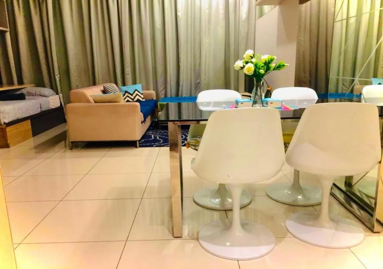 Living room in Robertson PanoramaKL Suites