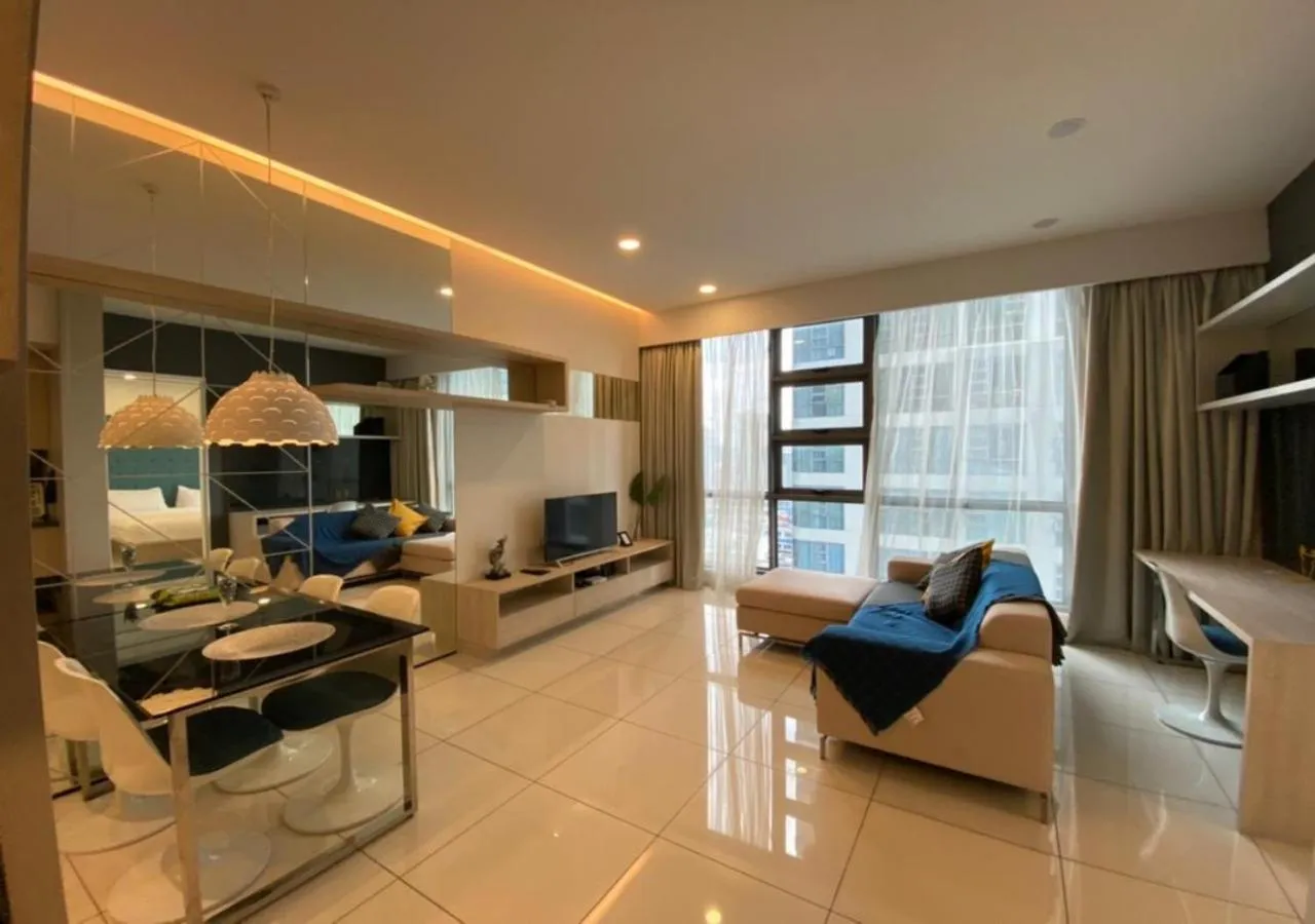 Living room in Robertson PanoramaKL Suites