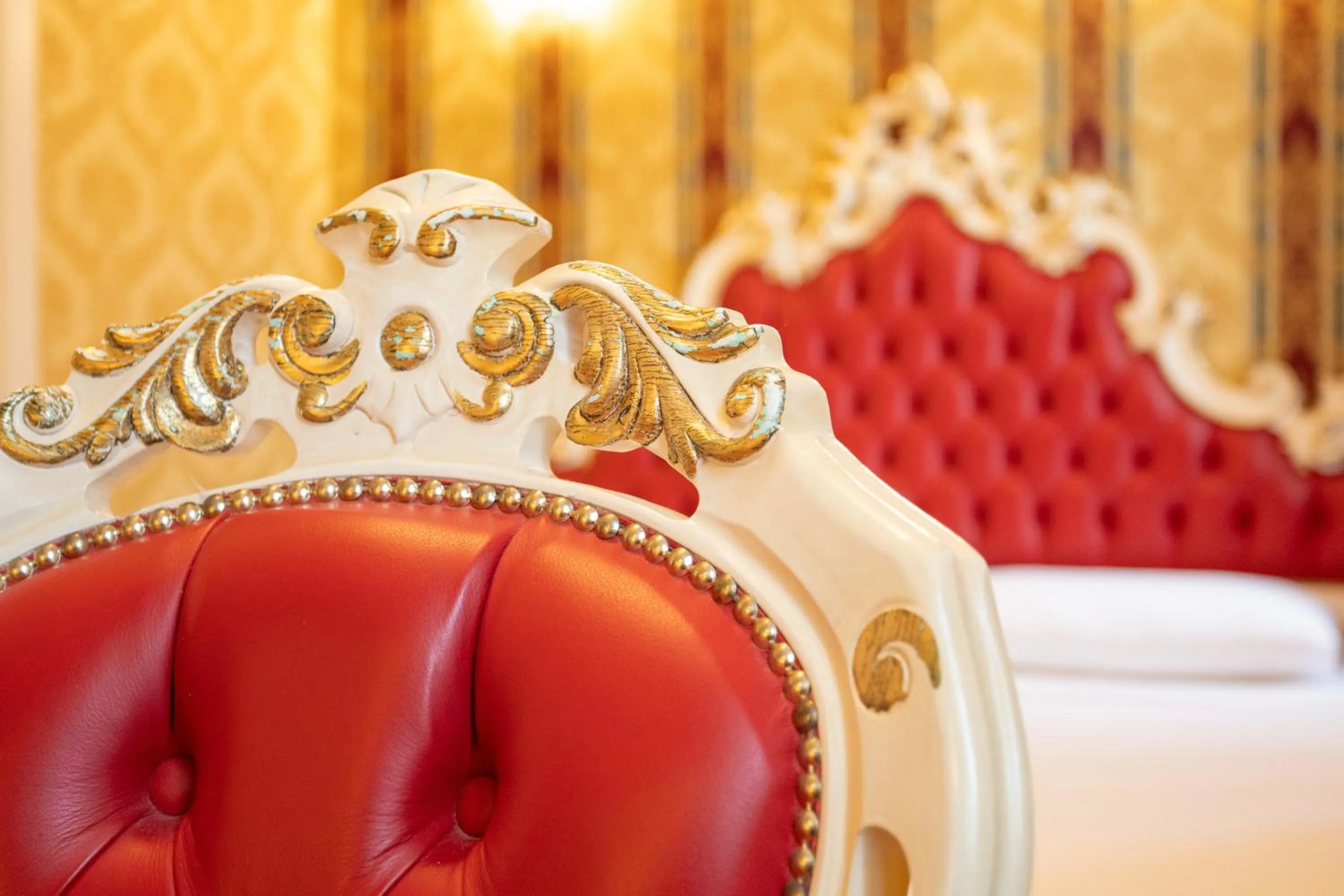 Decorative detail, Bed in Duomo Boutique Hotel