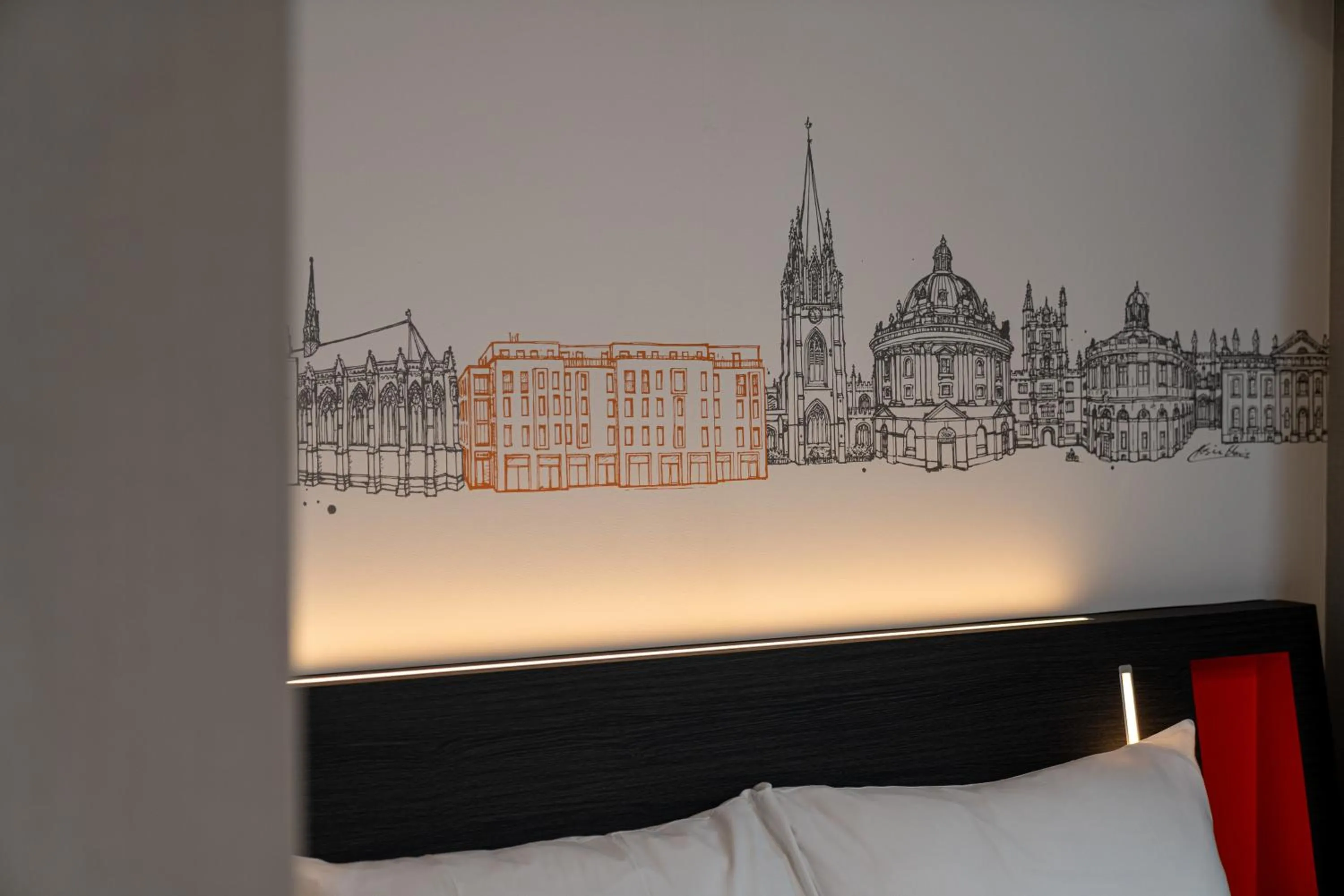 Bed in easyHotel Oxford