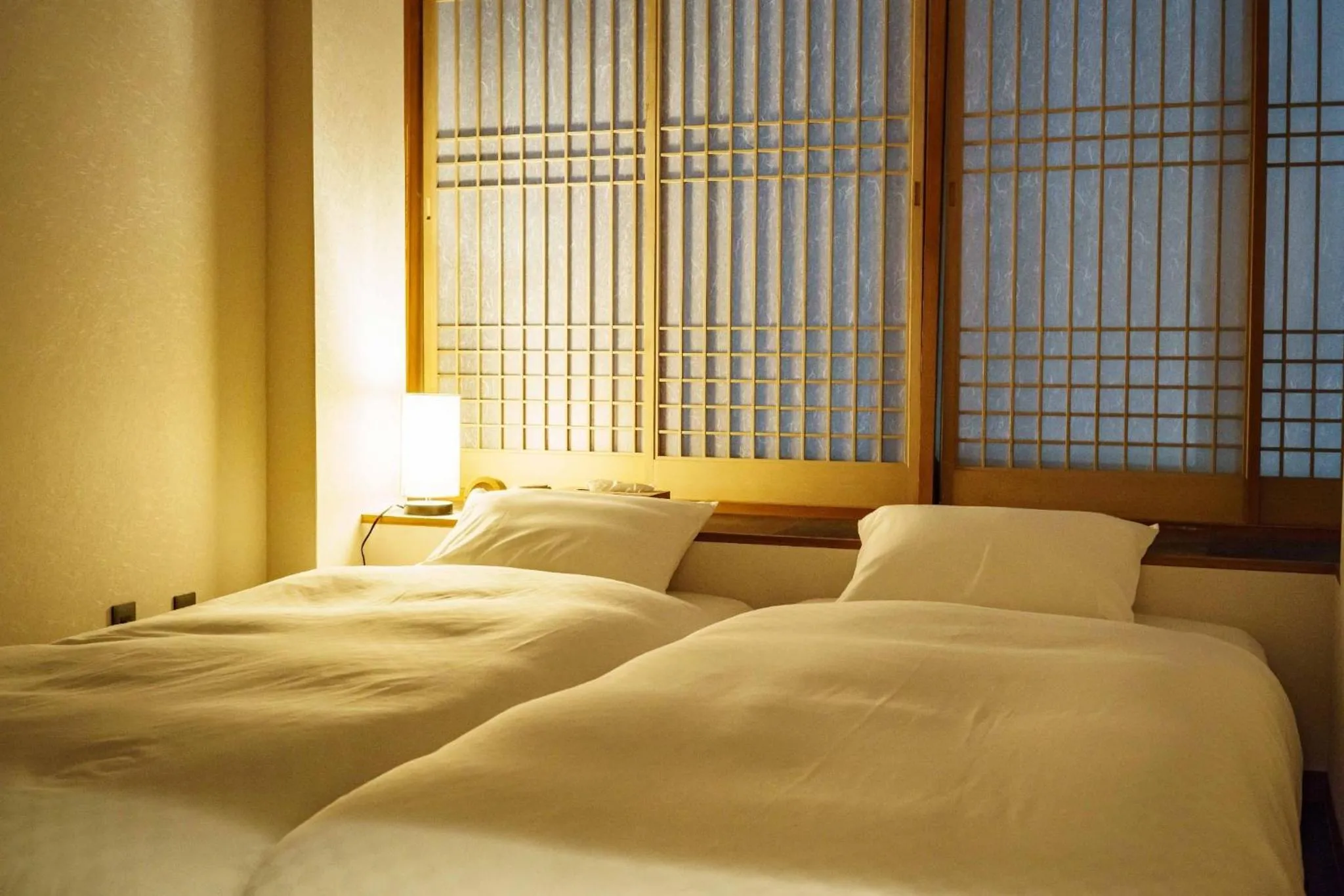 Bed in Now and then old villa Shinsaibashi sky garden cyp - Vacation STAY 24603v