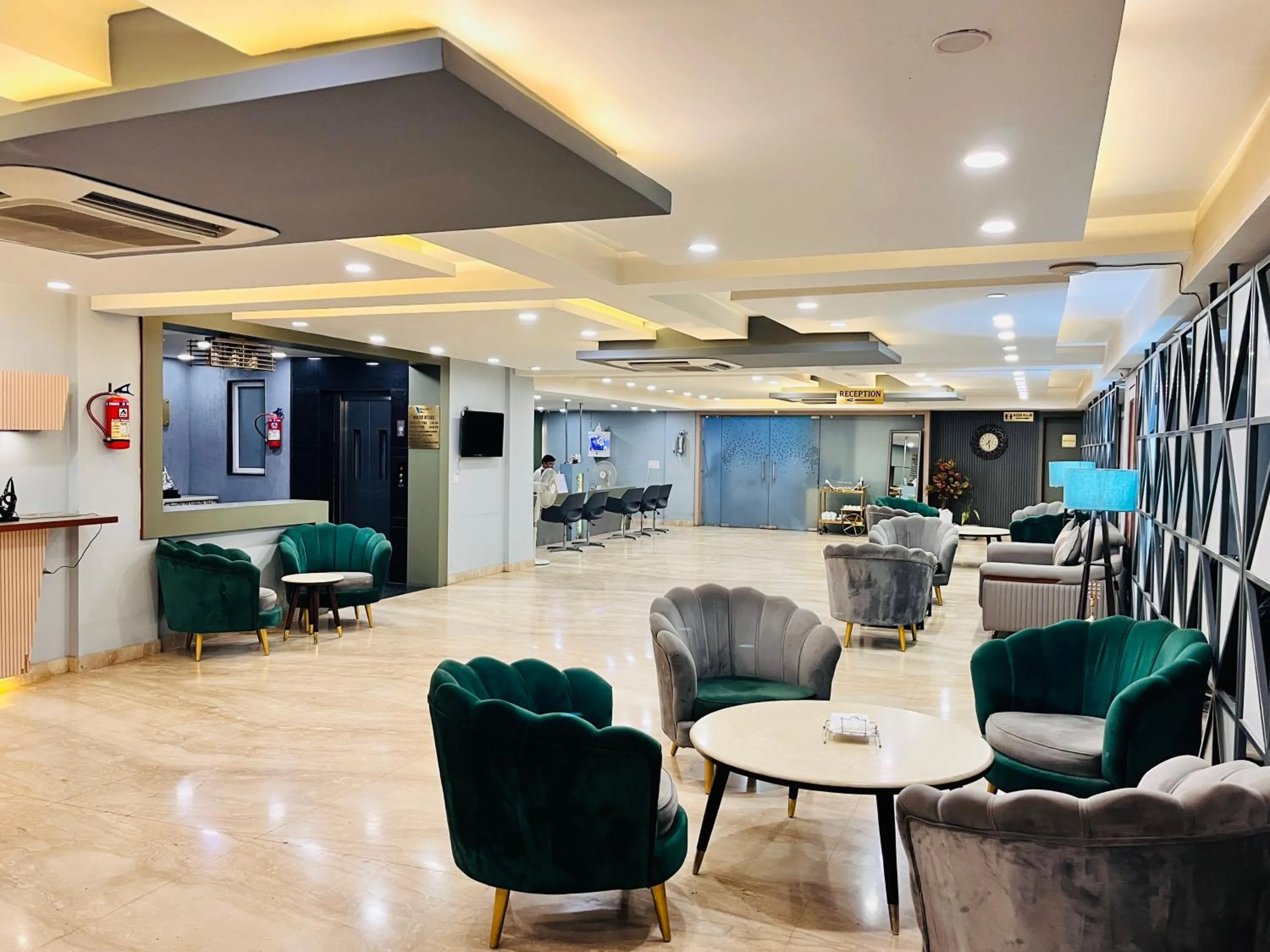 Seating area in Western Blu