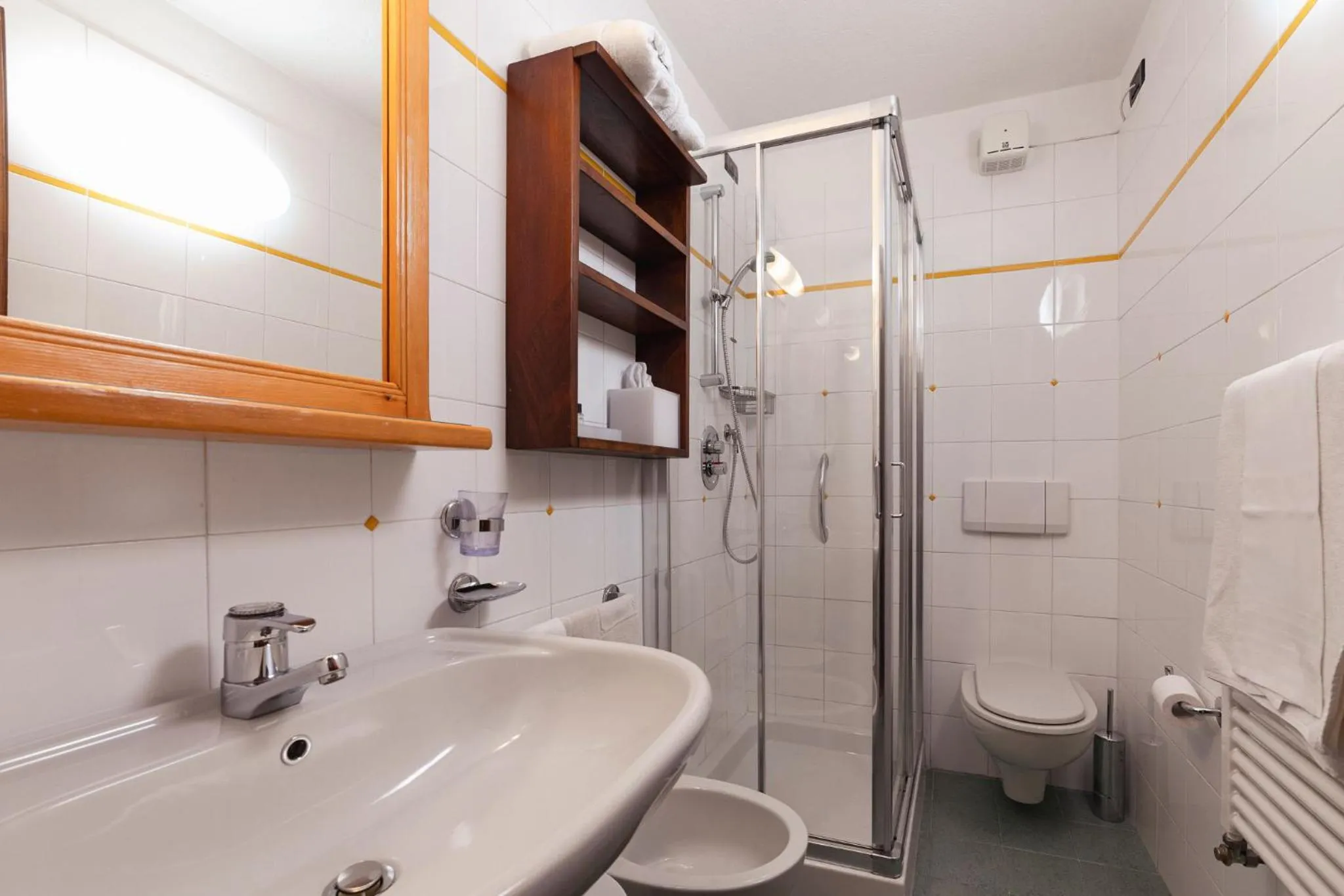 Shower in HOTEL BOUTON D'OR Courmayeur