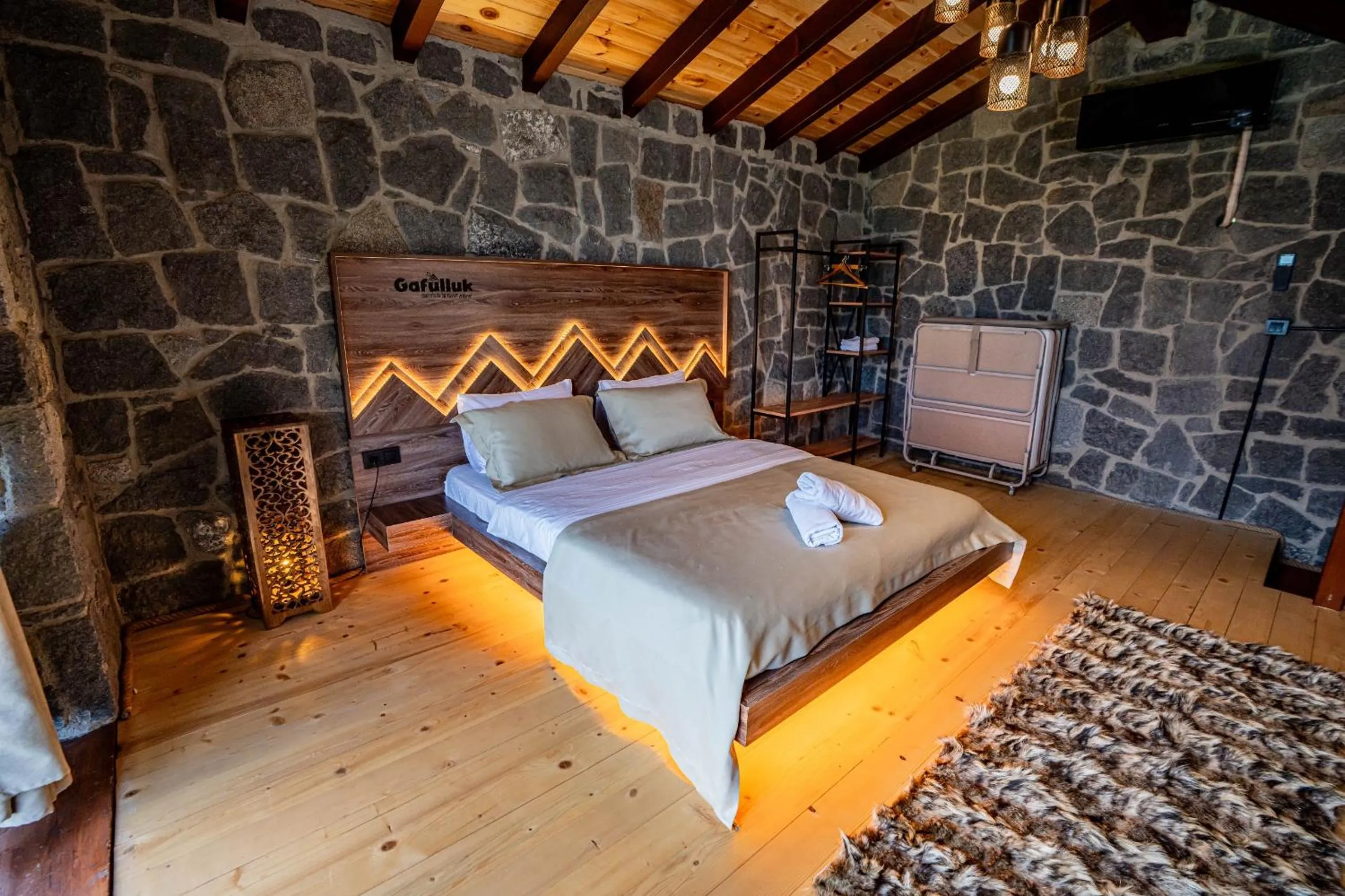 Bed in Gafulluk Tatil Köyü