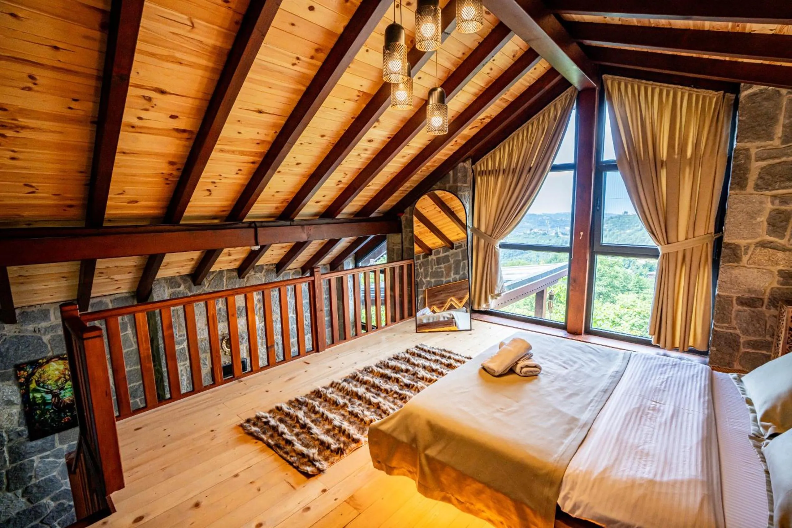 Bed in Gafulluk Tatil Köyü