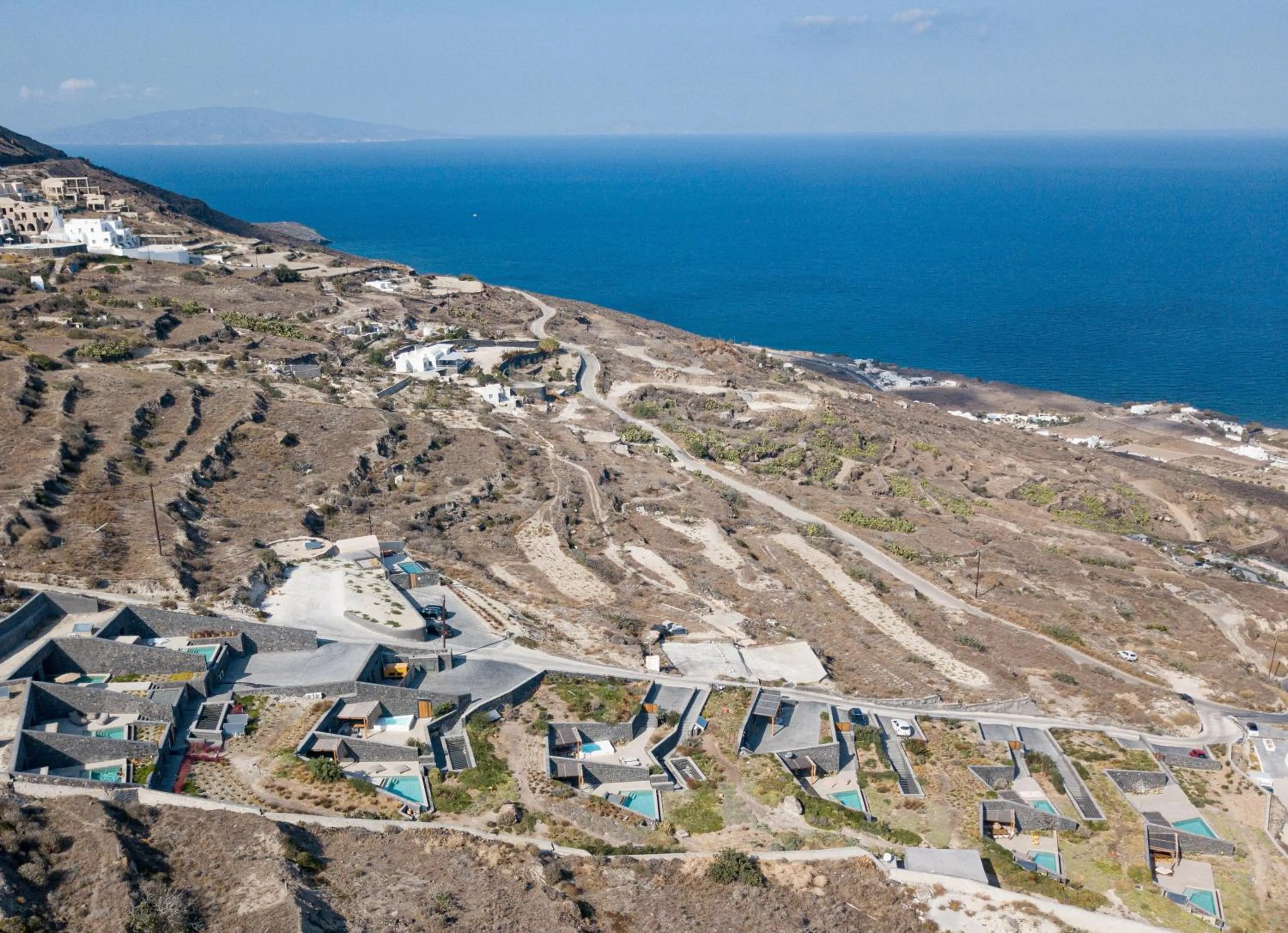 Bird's eye view in Lithi Luxury Retreat