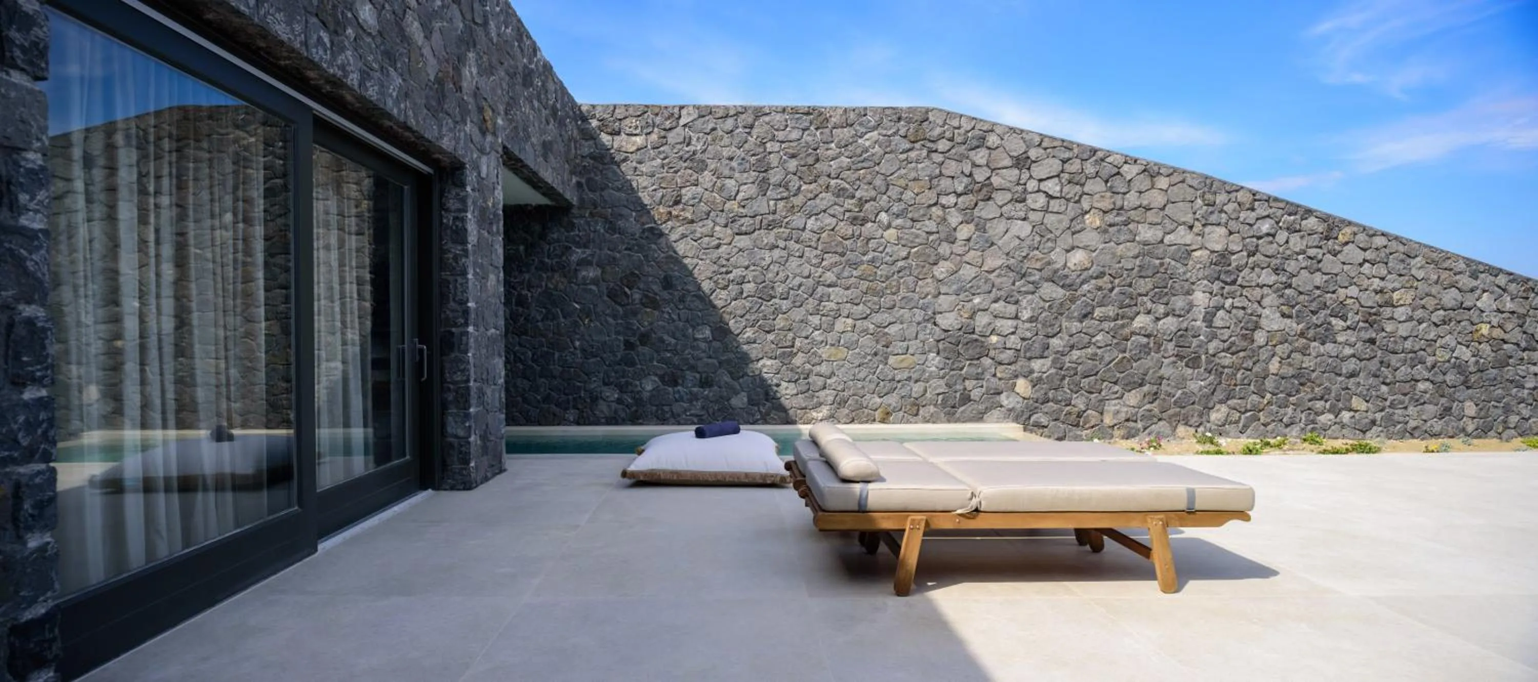 Patio in Lithi Luxury Retreat