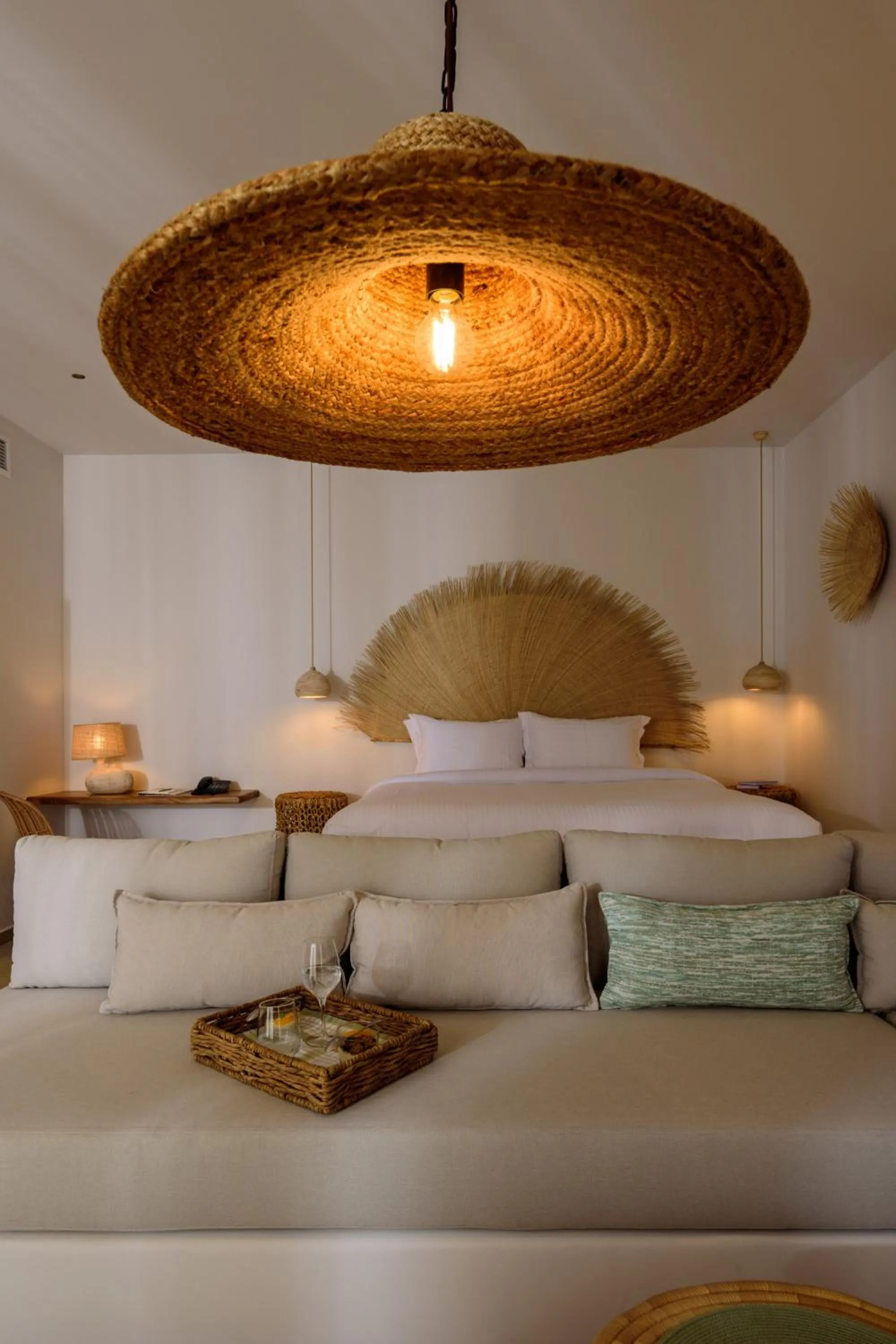 Bed in Lithi Luxury Retreat