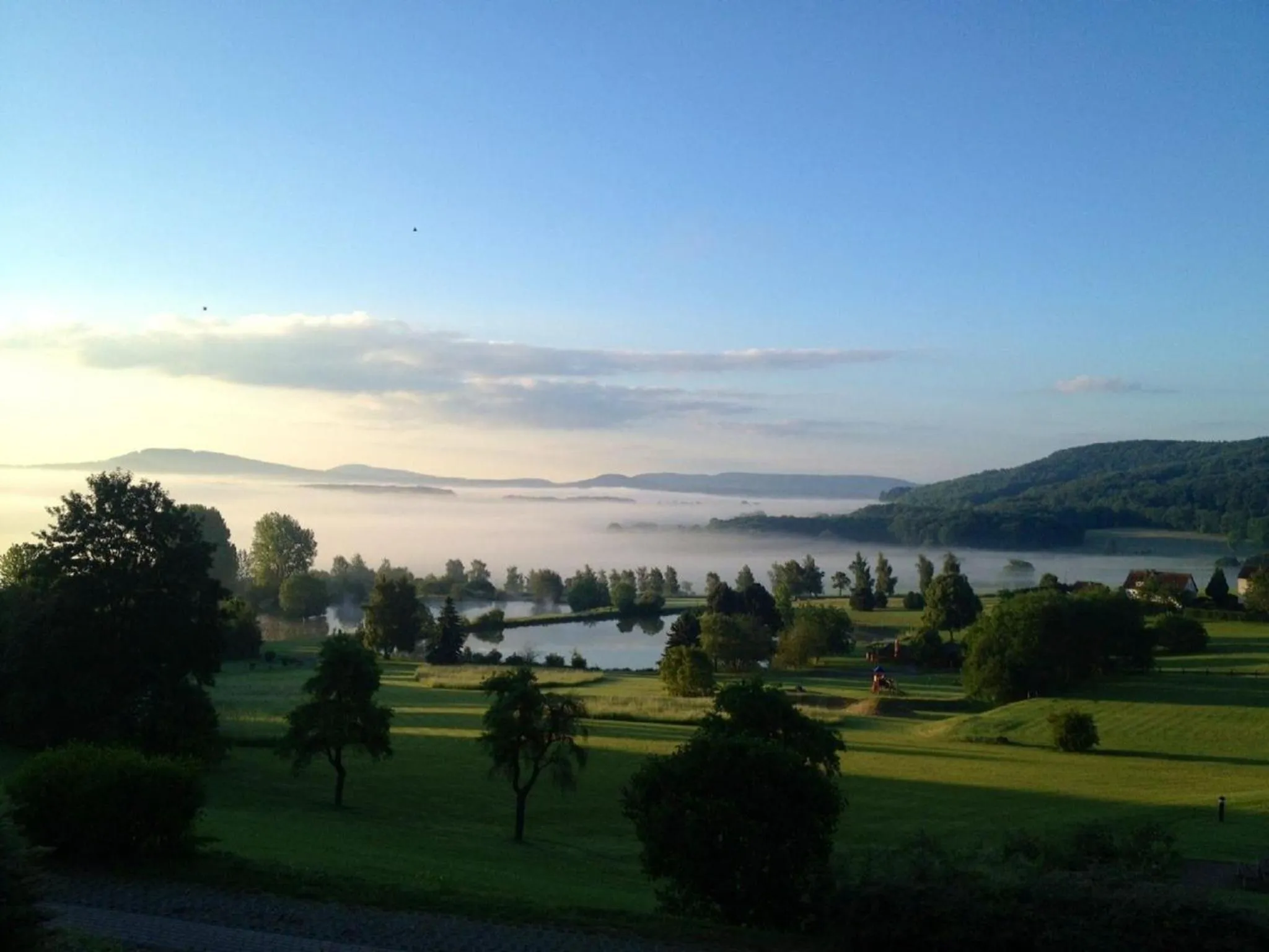 Lake view in Hessen Hotelpark Hohenroda