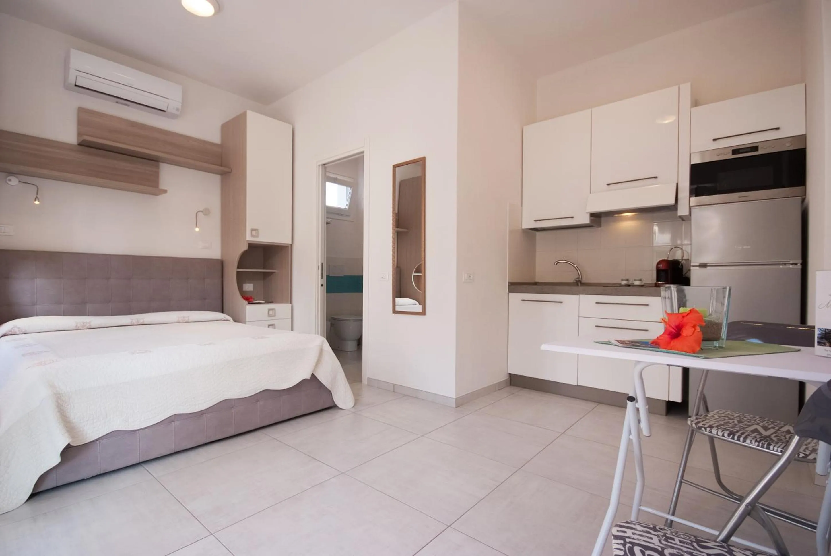 Bed in Hotel Barsalini