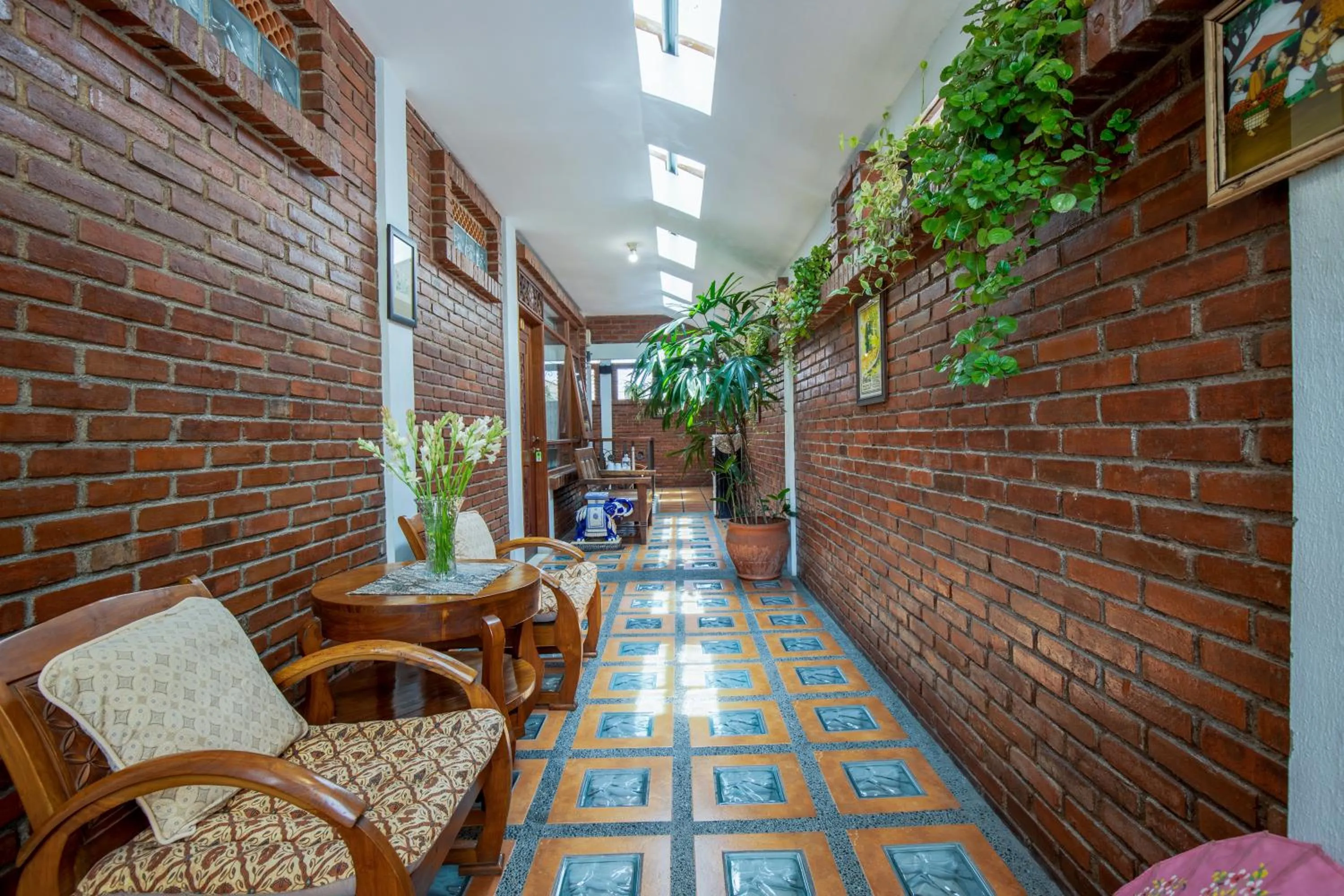 Patio in Sekararum Butik Syariah Guesthouse