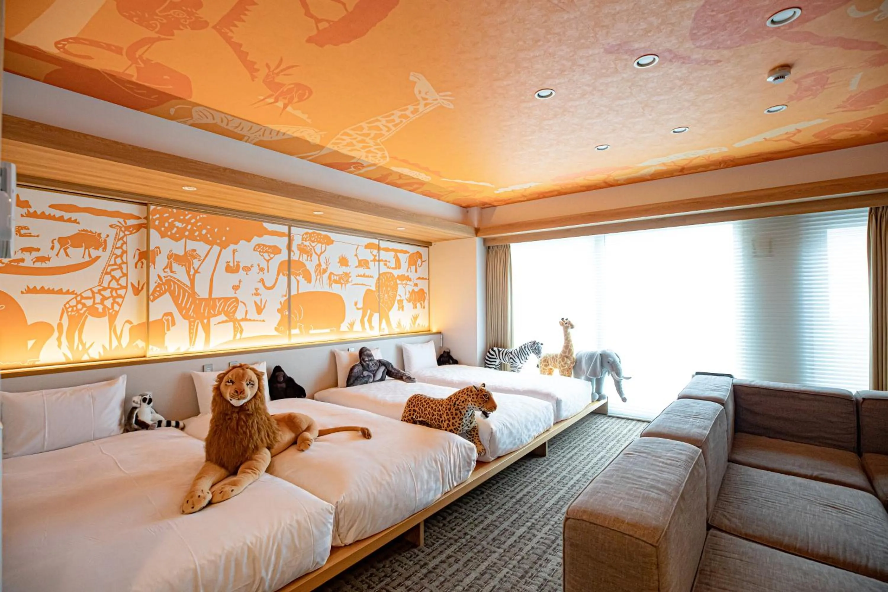 Bed in GOLD STAY Nagoya Osu