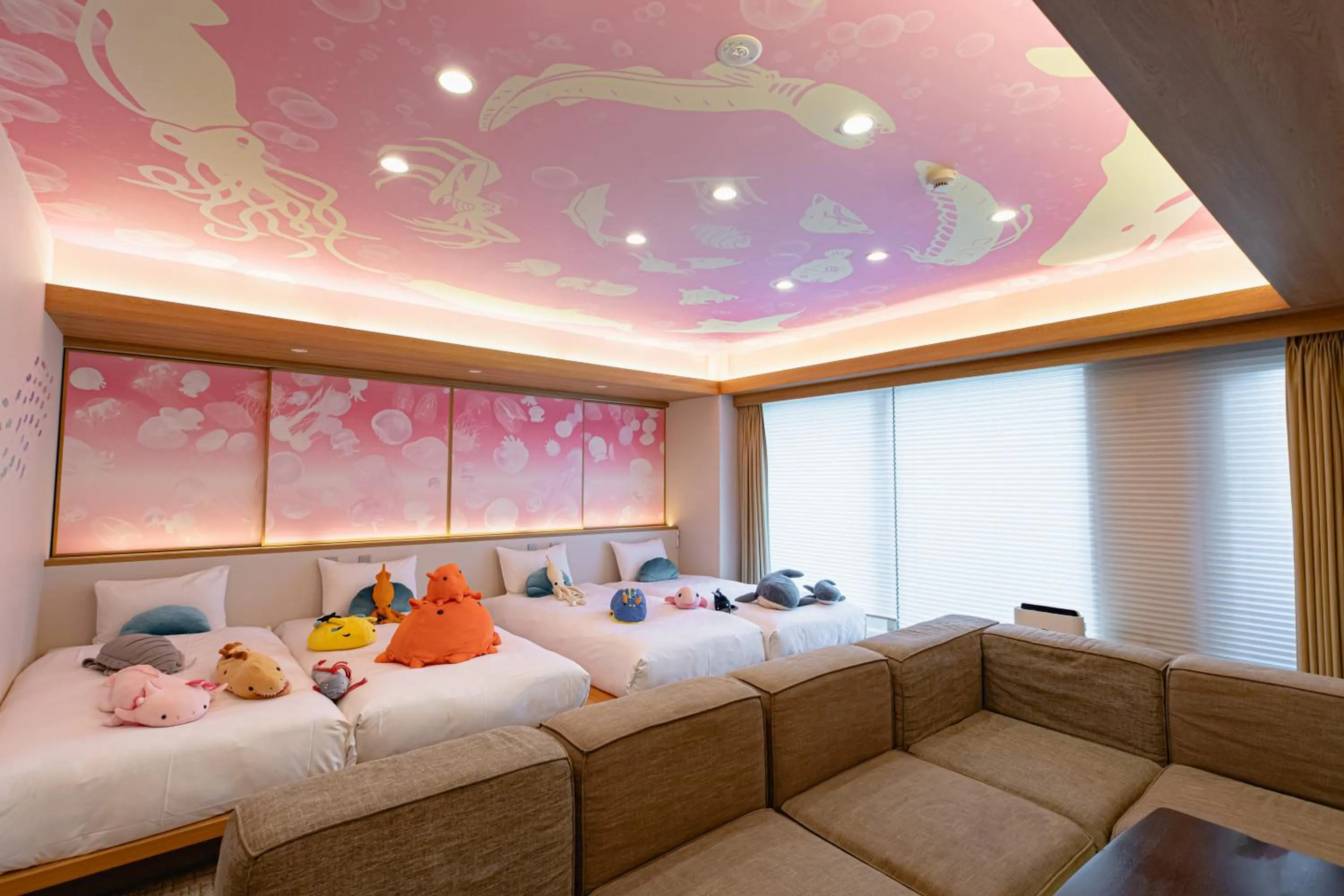 Bed in GOLD STAY Nagoya Osu