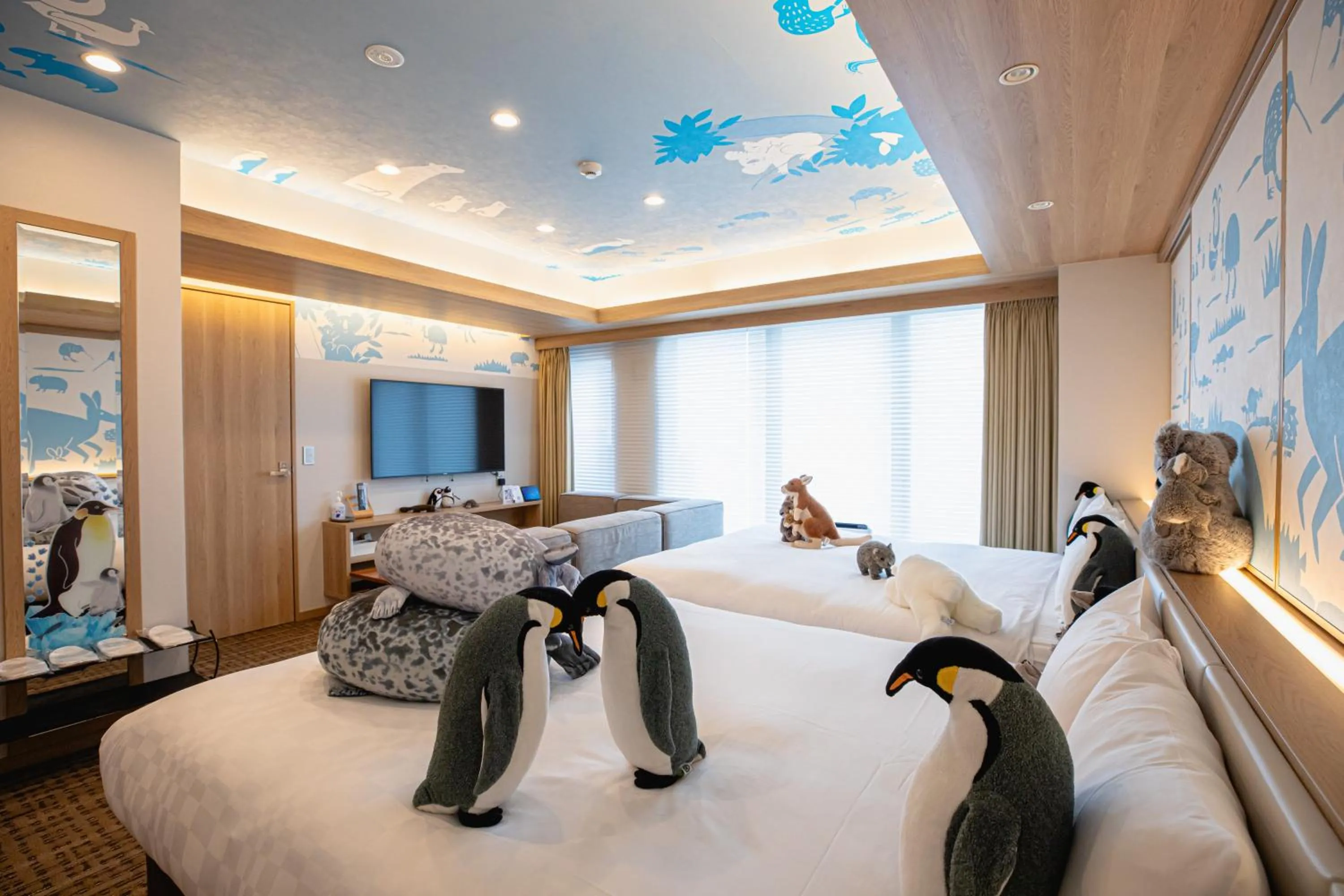 Bed in GOLD STAY Nagoya Osu