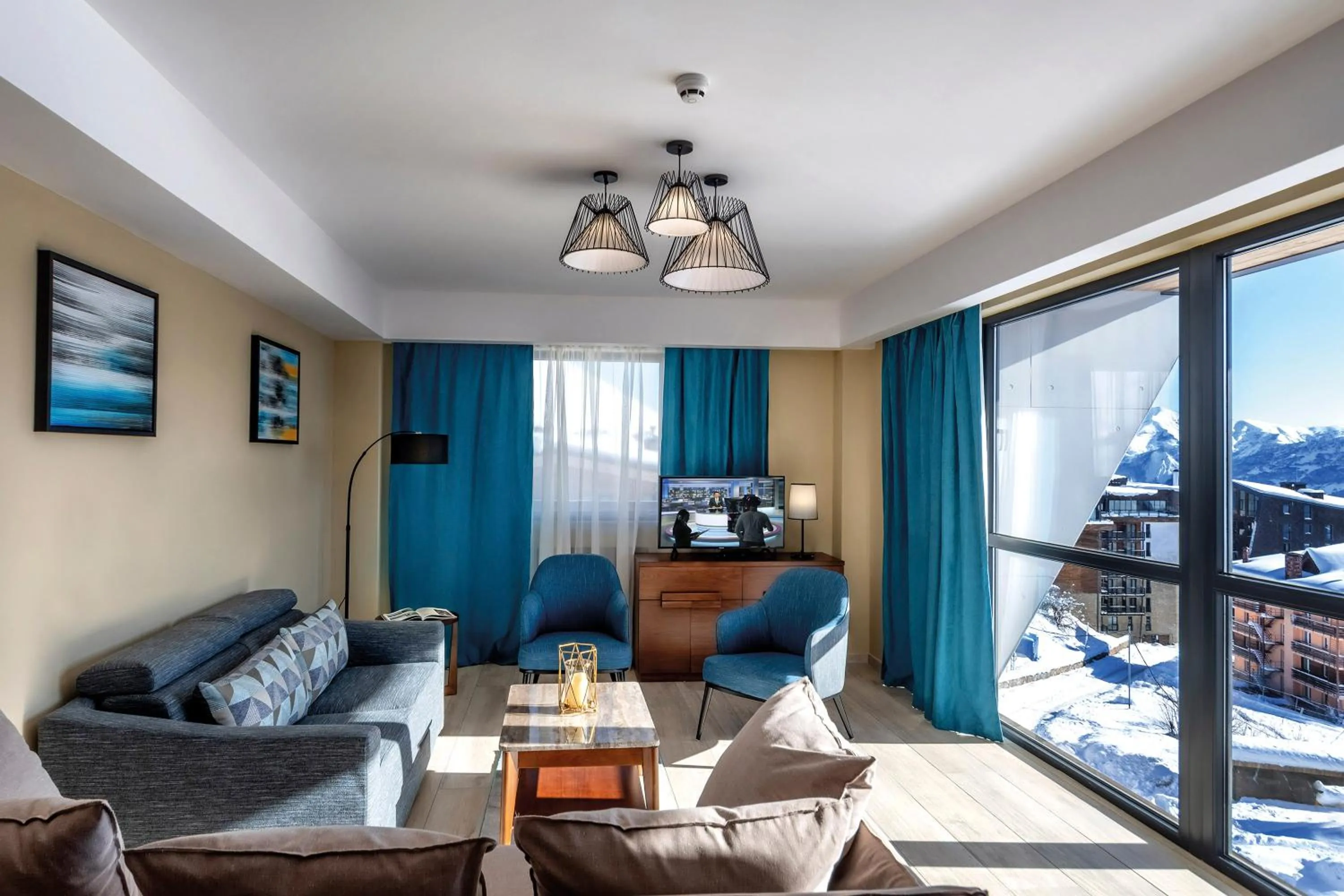 TV and multimedia in Residence Gudauri Hills