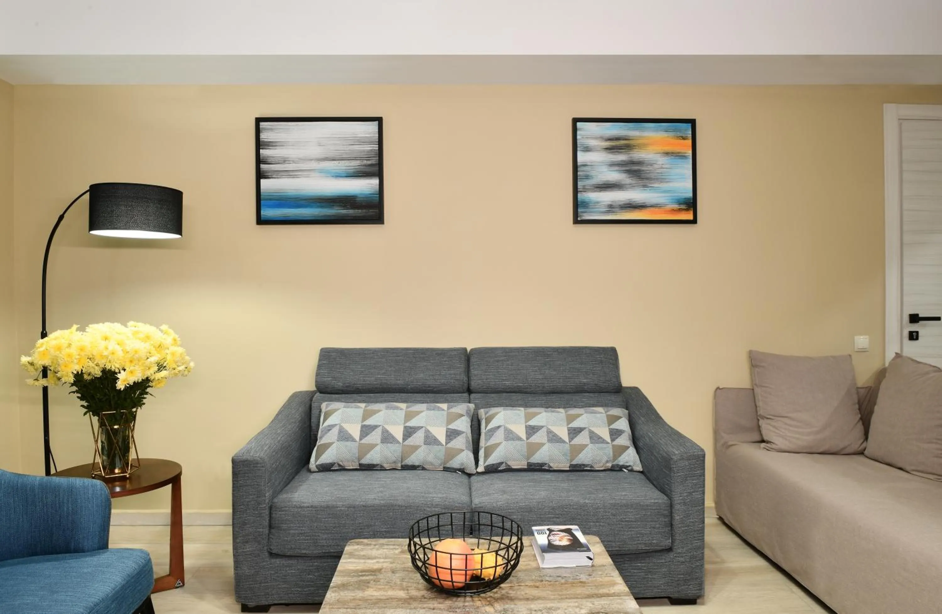 Living room in Residence Gudauri Hills