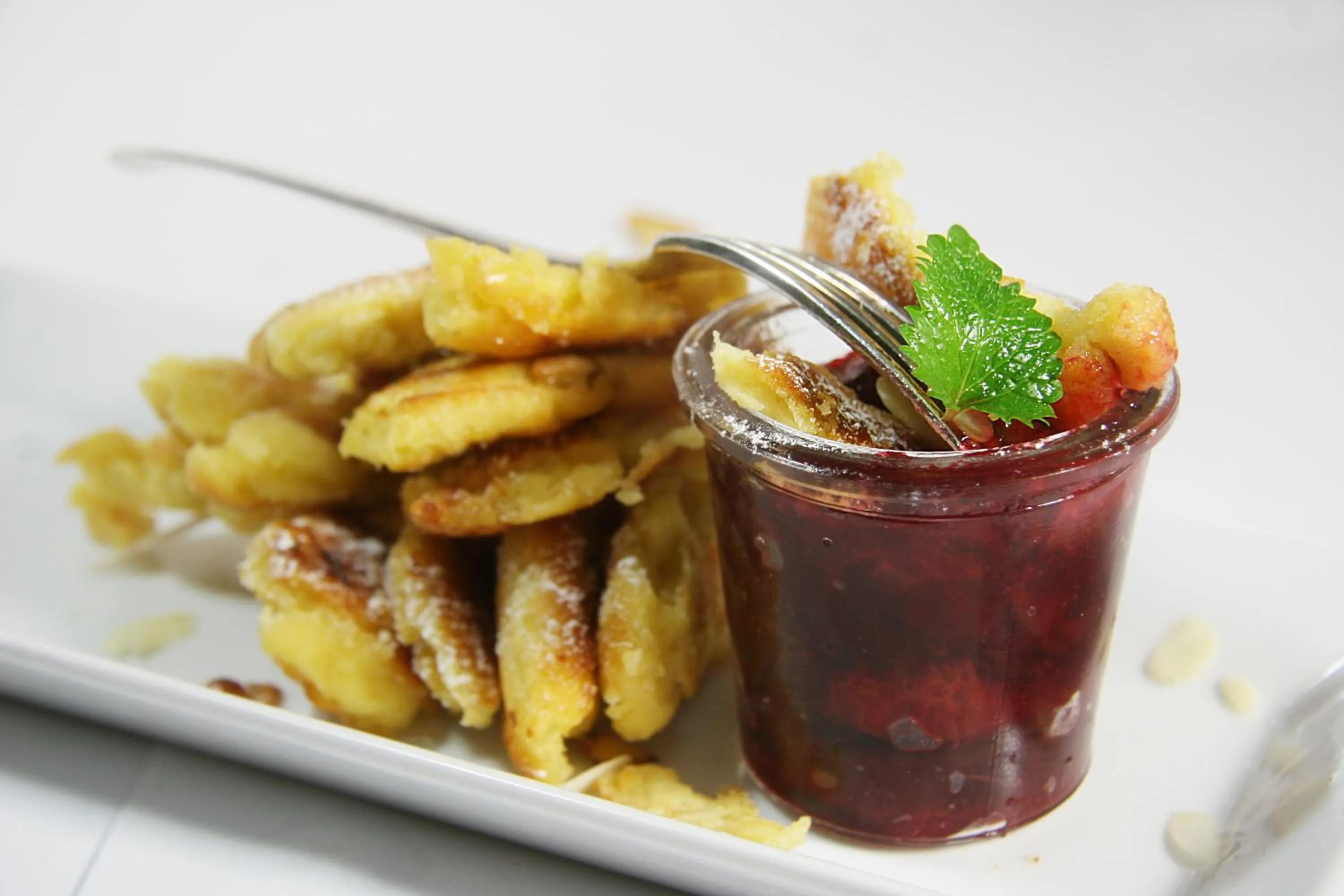 Food close-up in Hotel Gasthof Alte Post - Restaurant offen