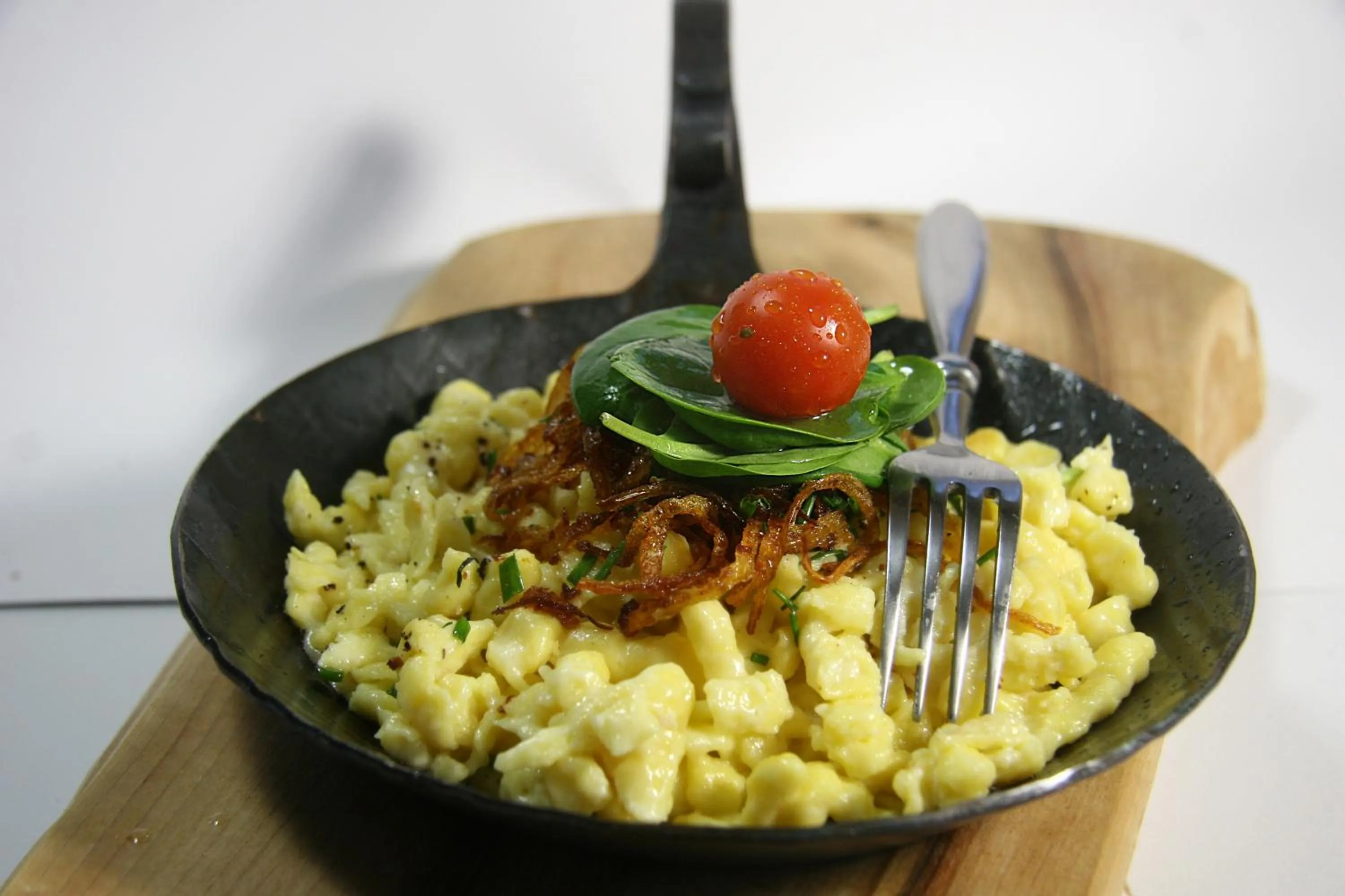 Food close-up in Hotel Gasthof Alte Post - Restaurant offen