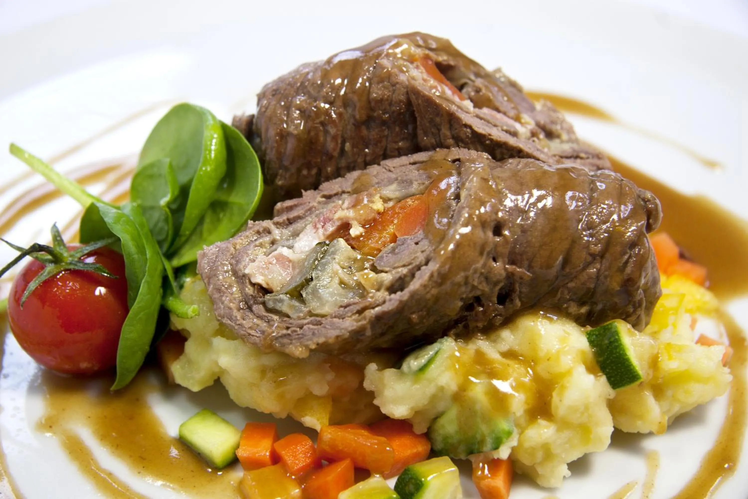 Food in Hotel Gasthof Alte Post - Restaurant offen