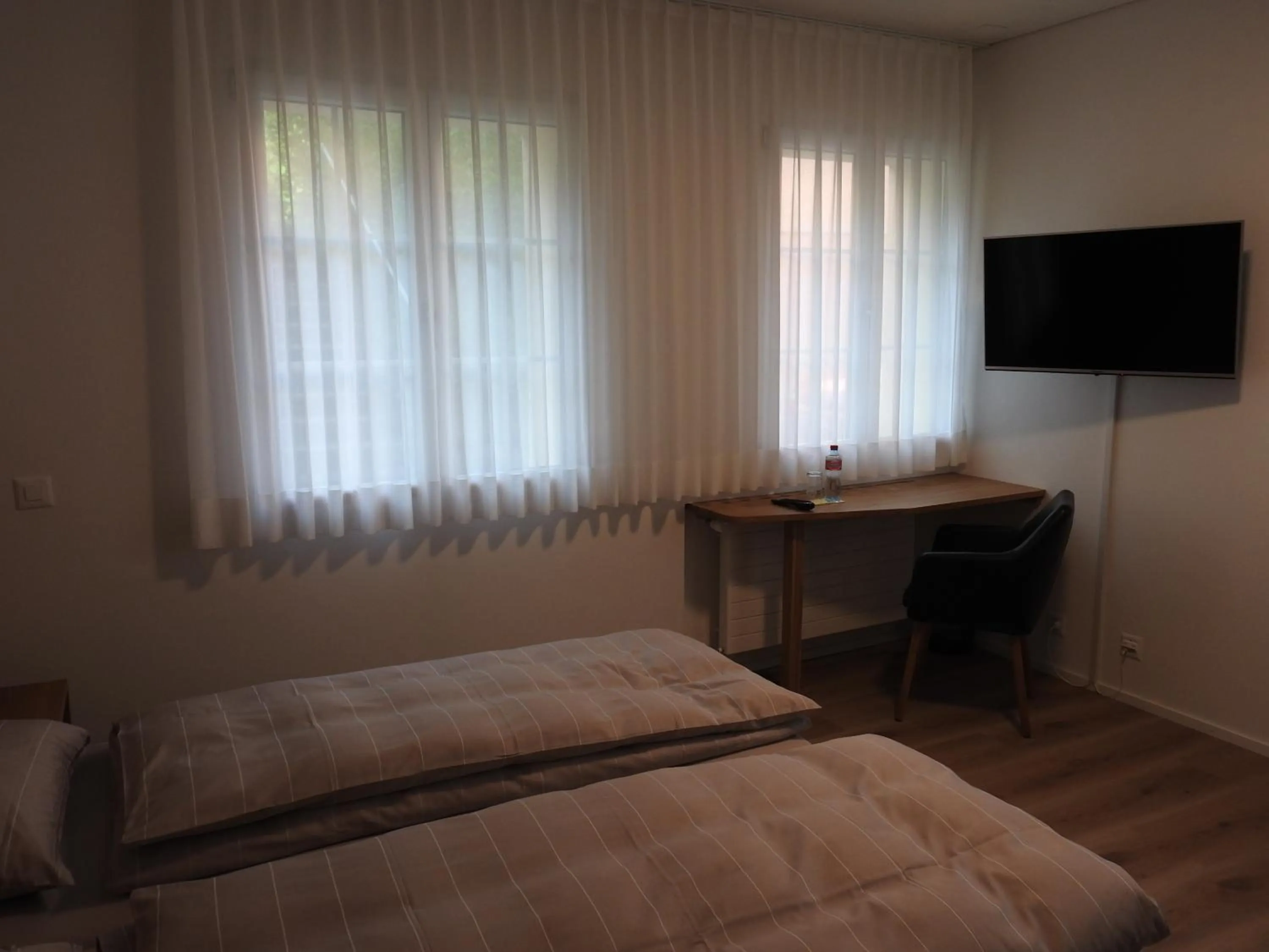 Photo of the whole room, Bed in Landhotel Hirschen