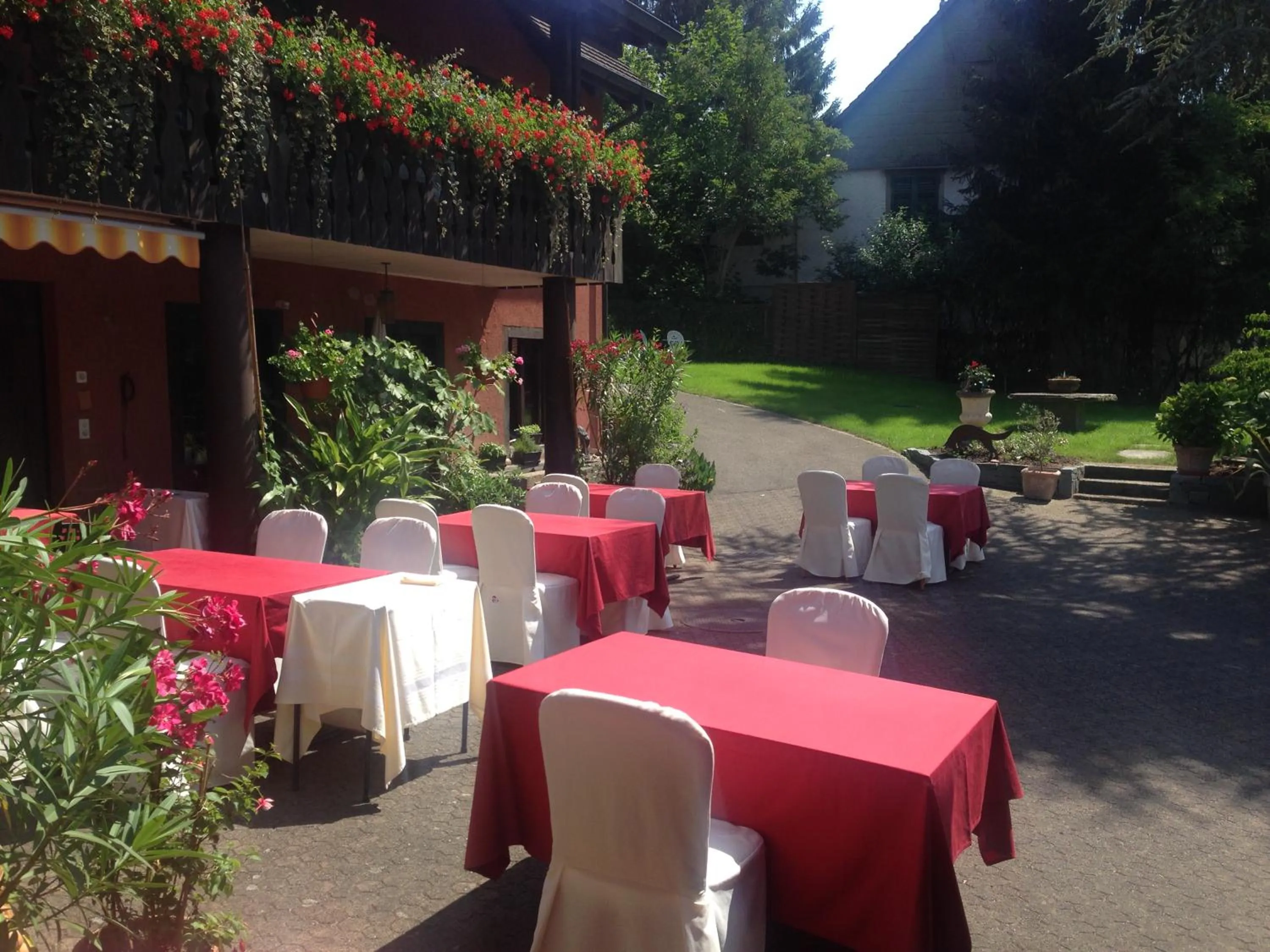 Patio in Landhotel Hirschen
