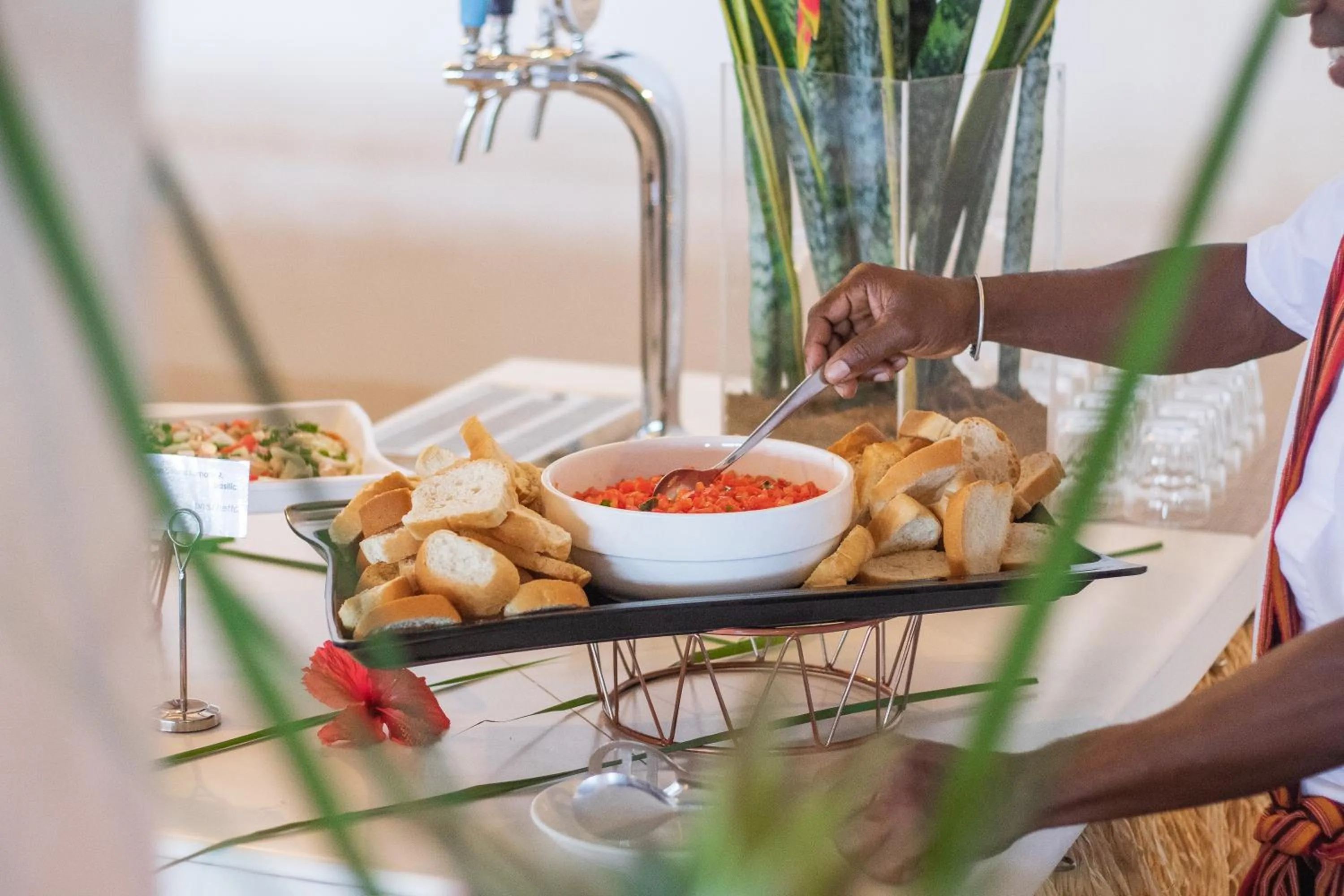 Food in Vanila Hotel & Spa