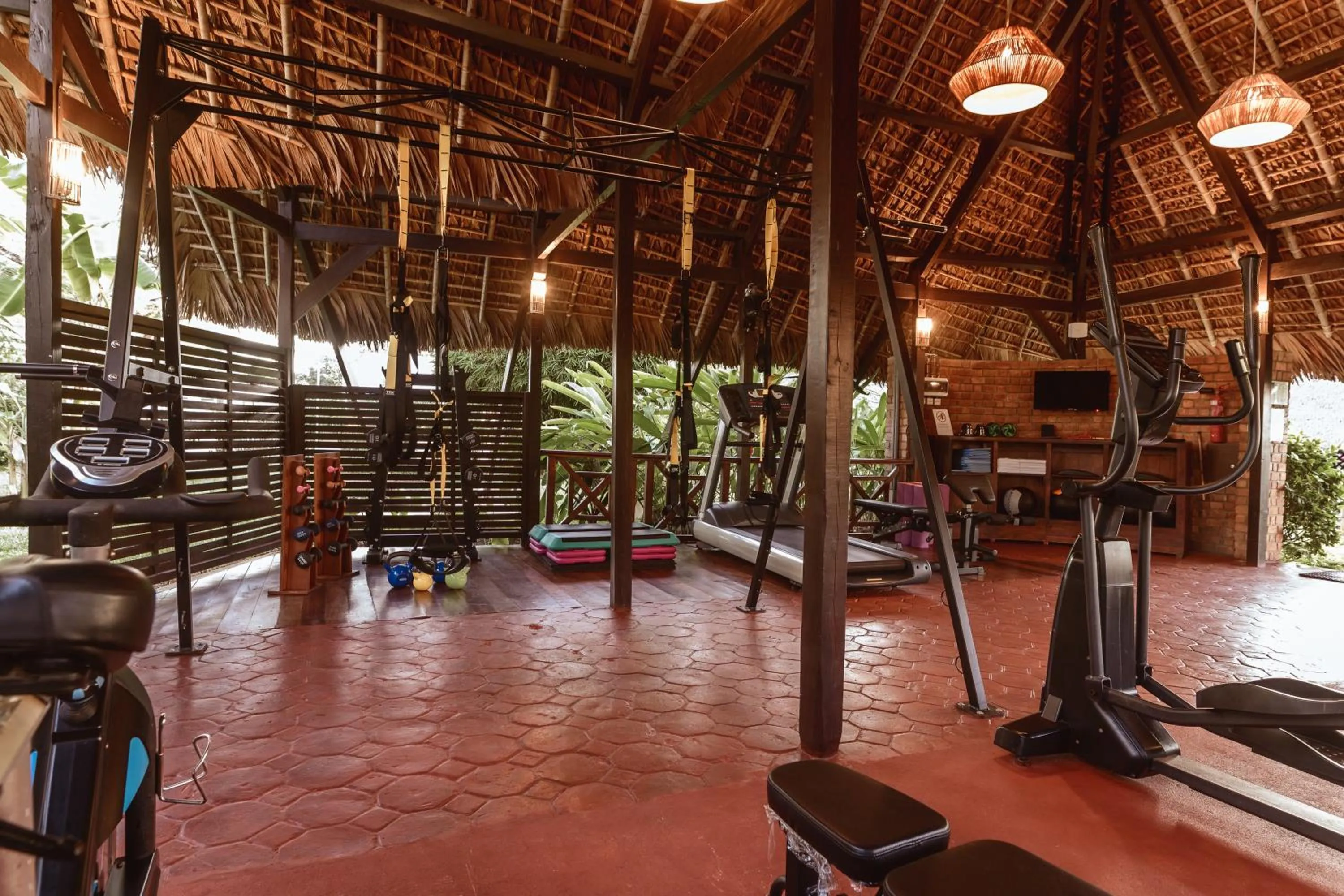 Fitness centre/facilities in Vanila Hotel & Spa
