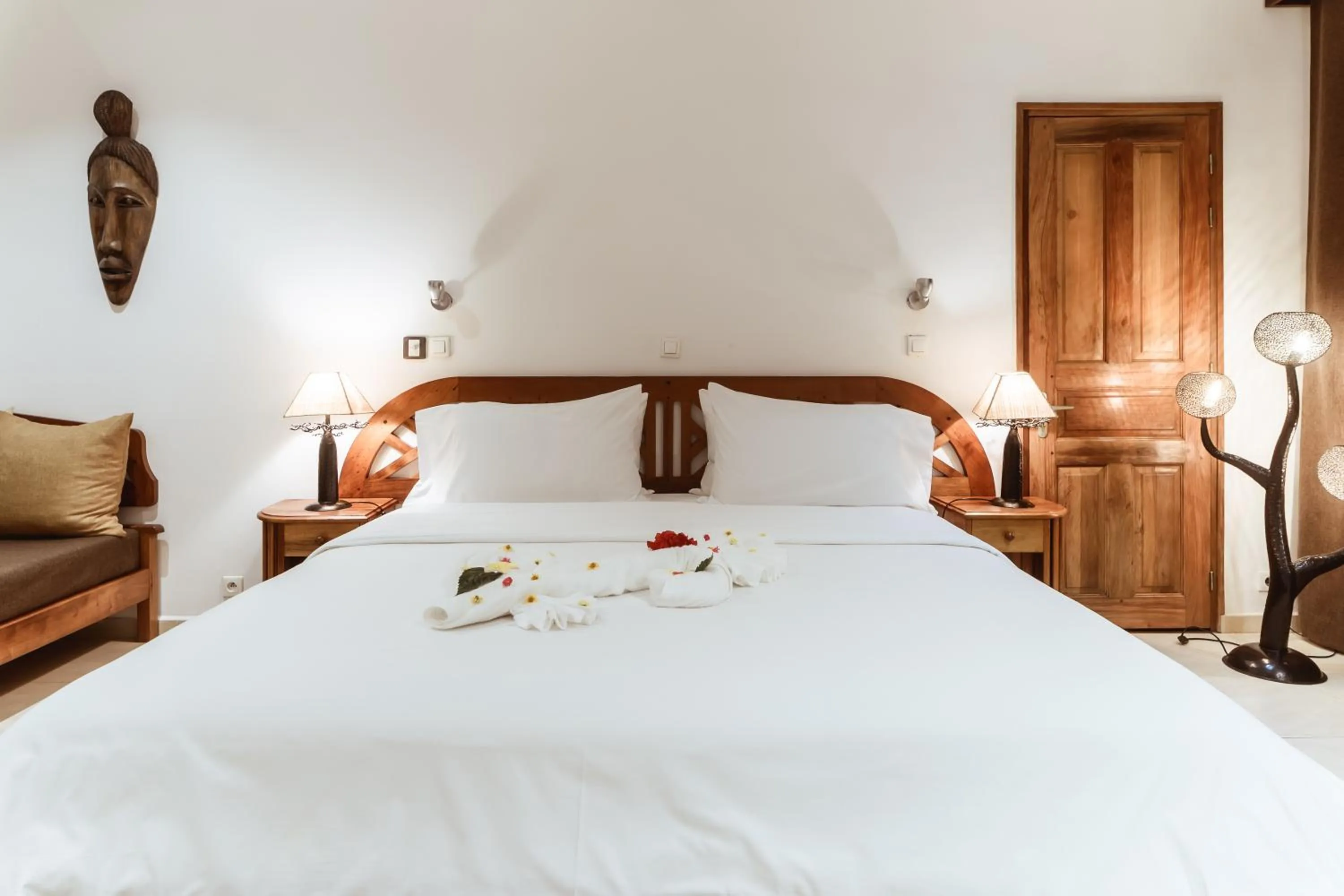 Bedroom, Bed in Vanila Hotel & Spa