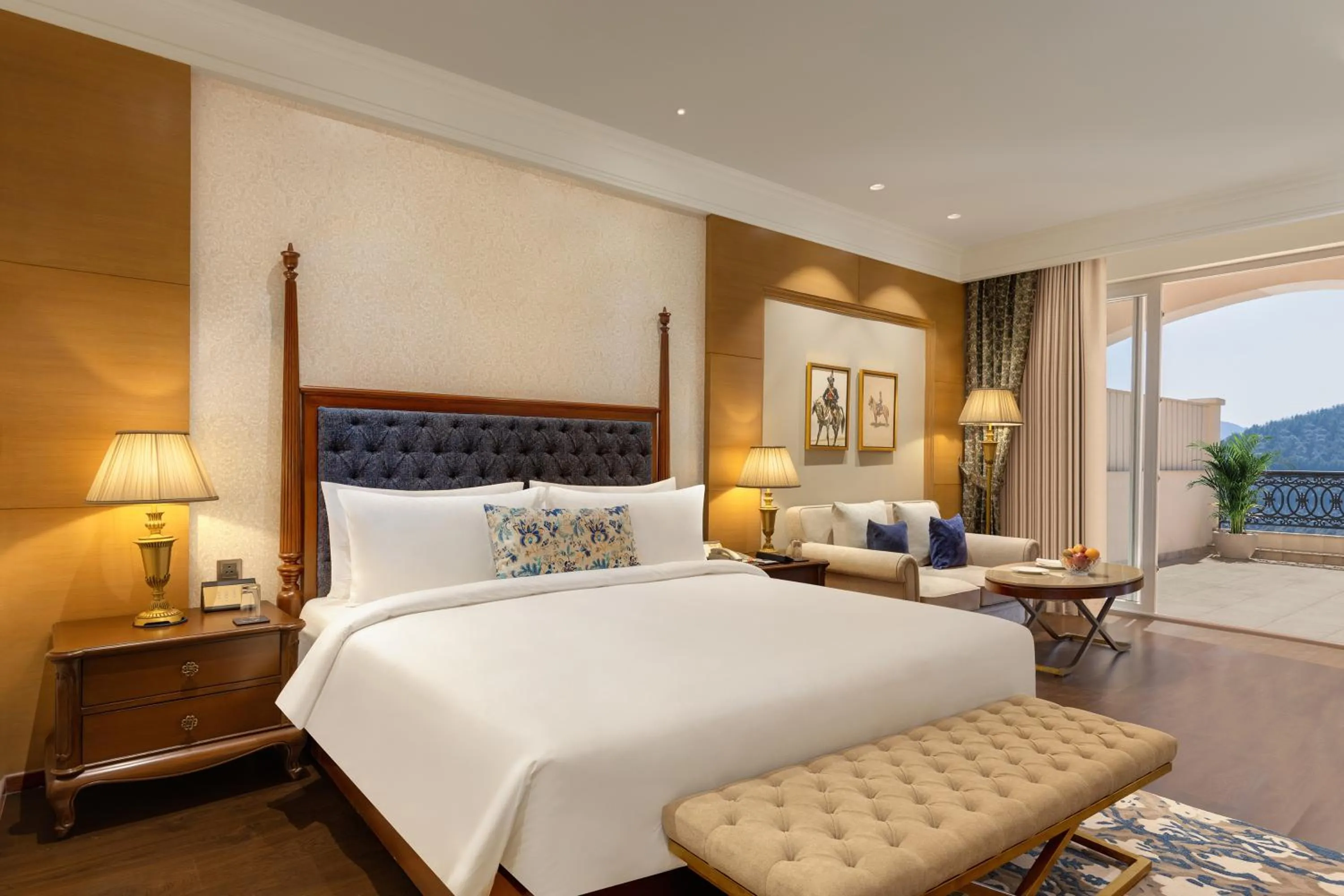 Photo of the whole room, Bed in Welcomhotel by ITC Hotels, Tavleen, Chail