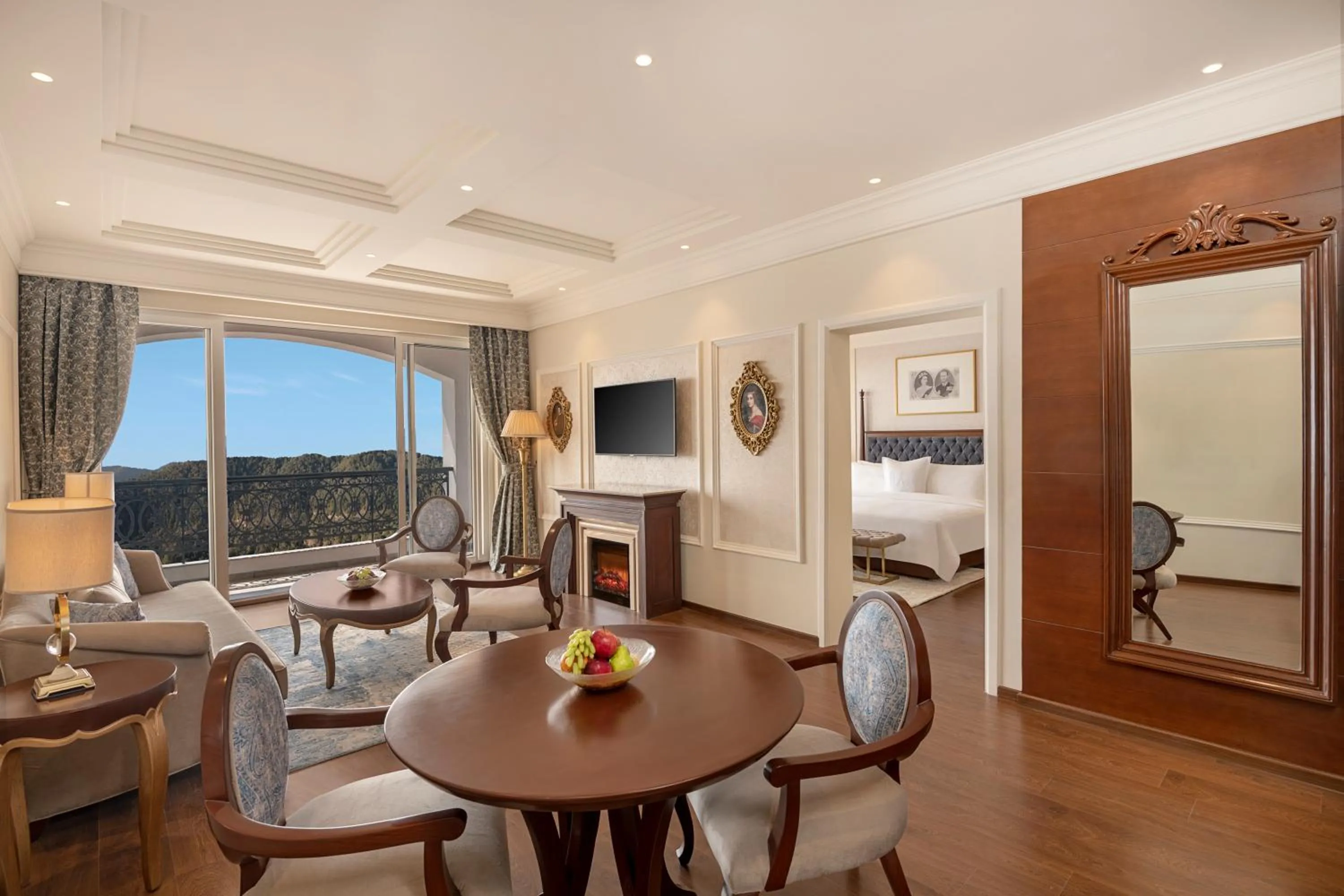 Living room in Welcomhotel by ITC Hotels, Tavleen, Chail