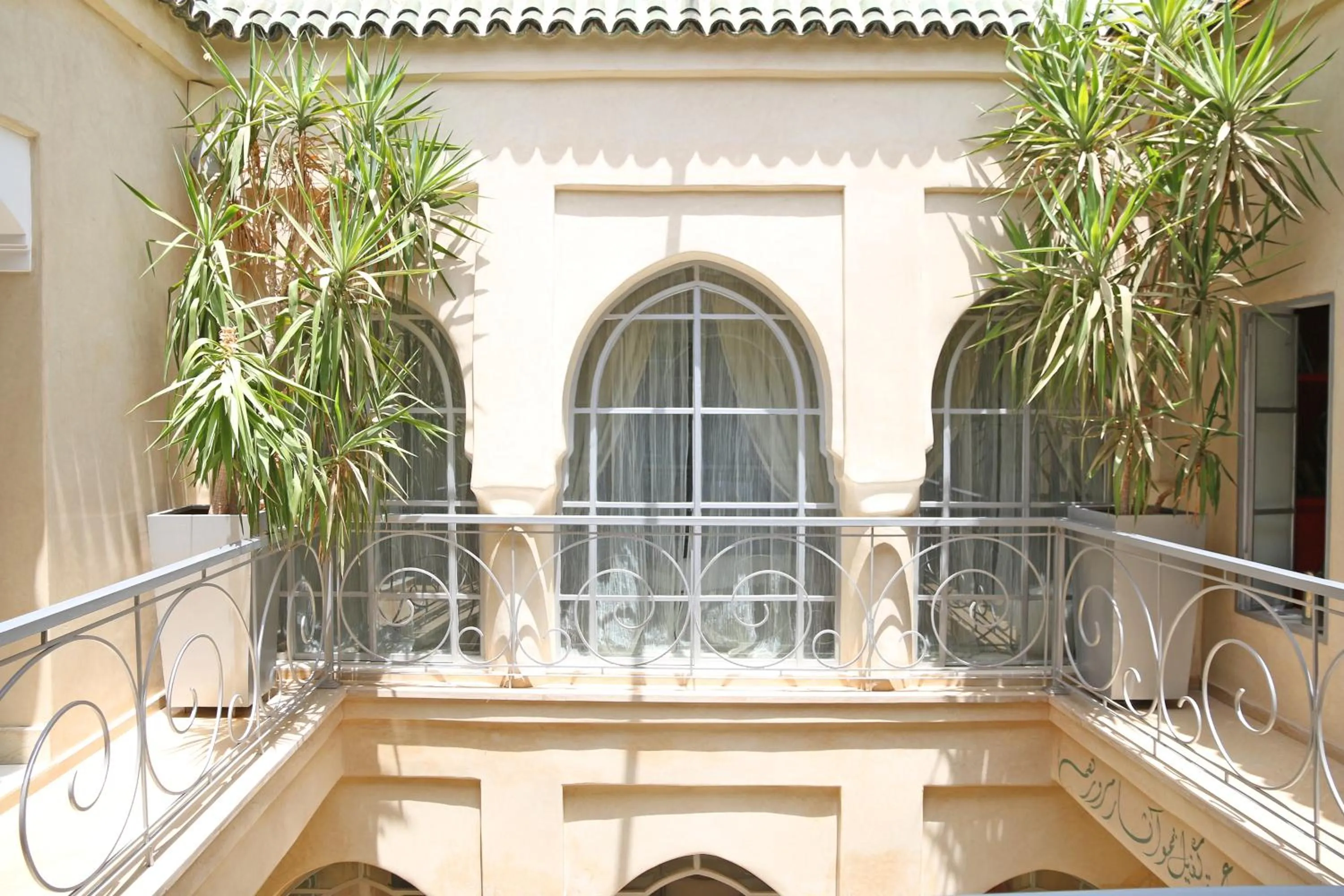 Patio in Riad Infinity Sea