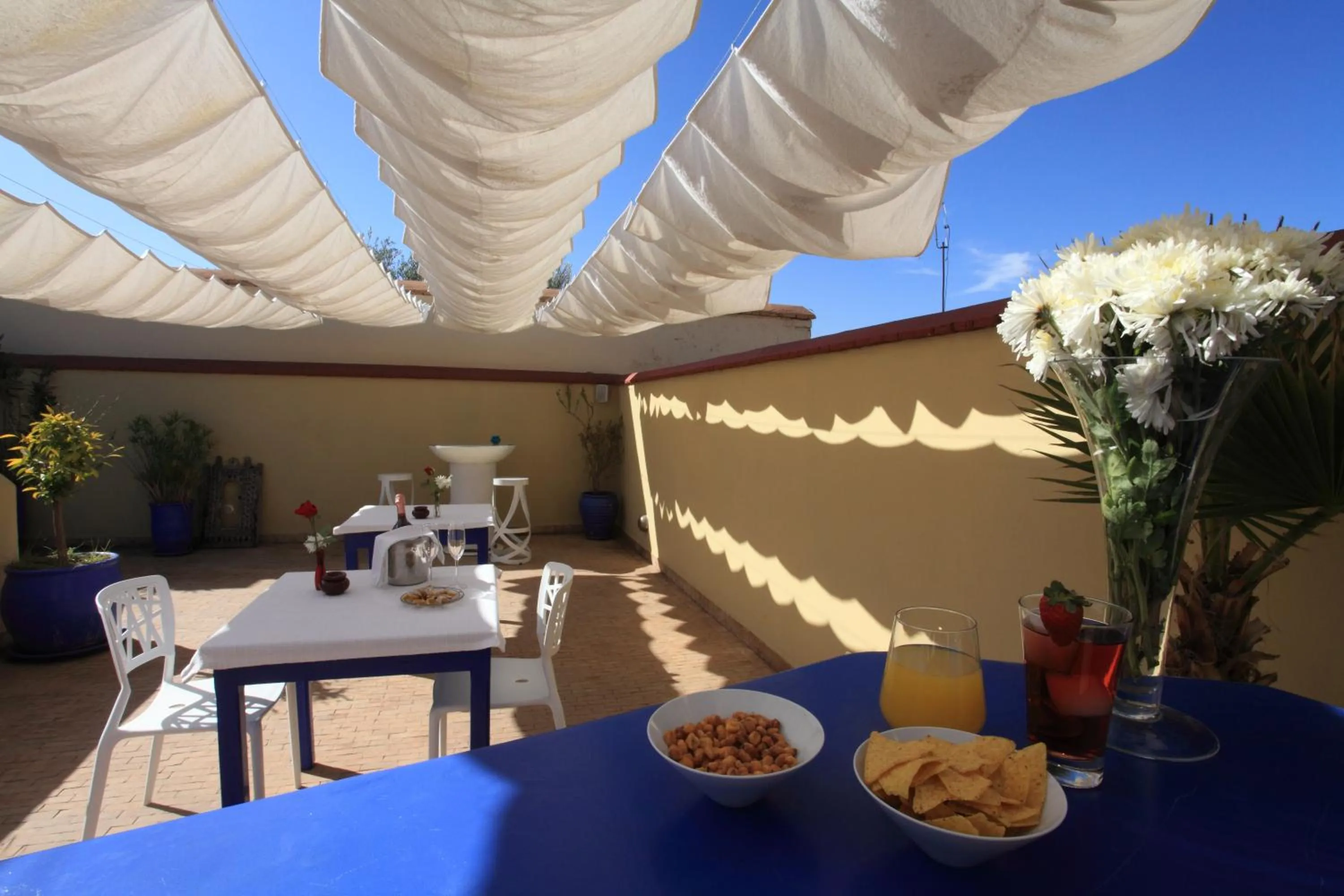 Balcony/Terrace in Riad Infinity Sea
