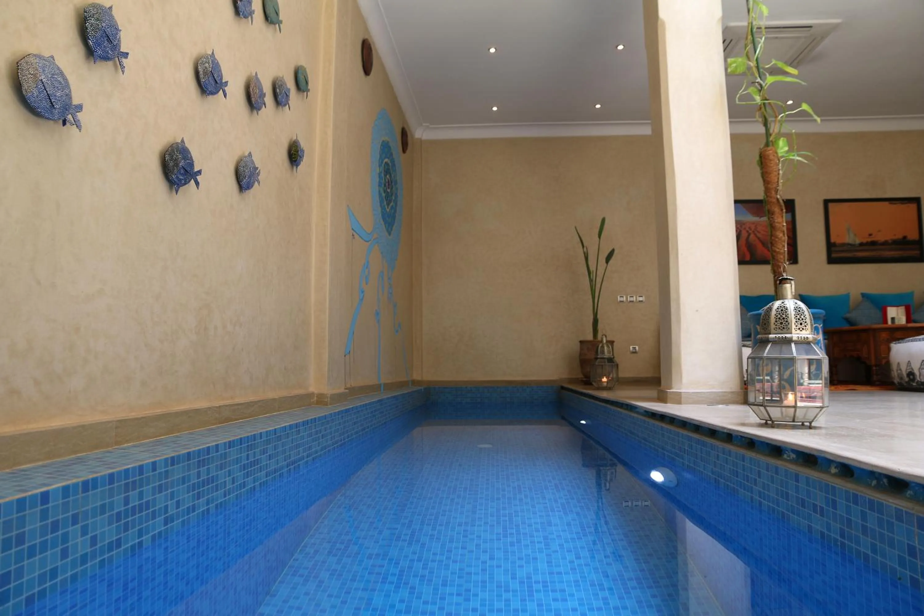 Swimming pool in Riad Infinity Sea
