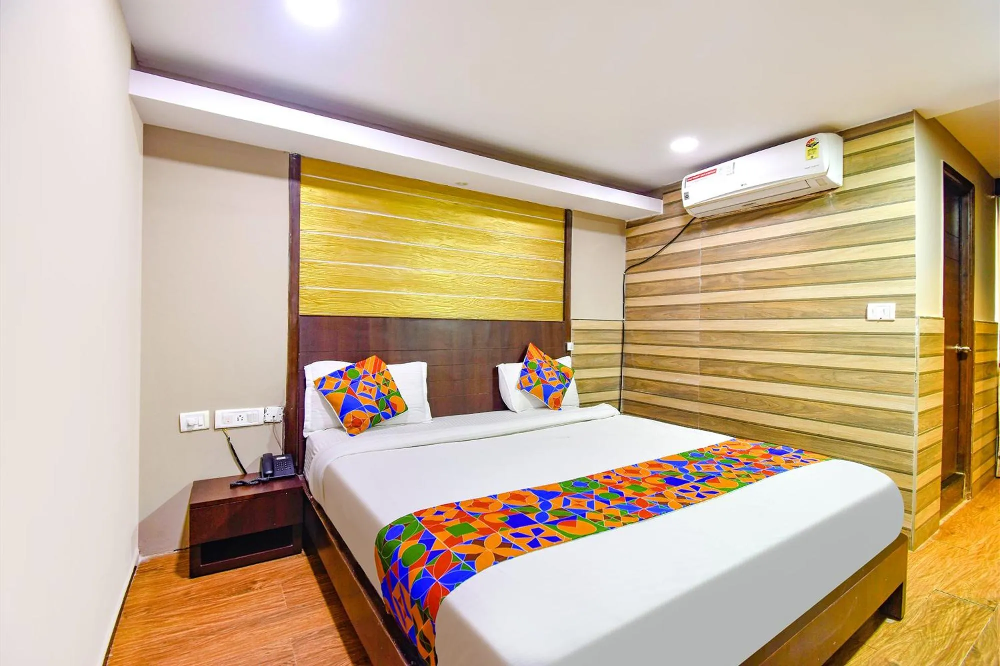 Bed in FabExpress Ocean Residency, Colva