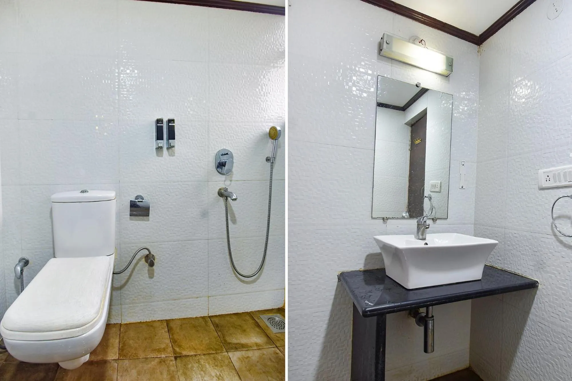 Bathroom in FabExpress Ocean Residency, Colva