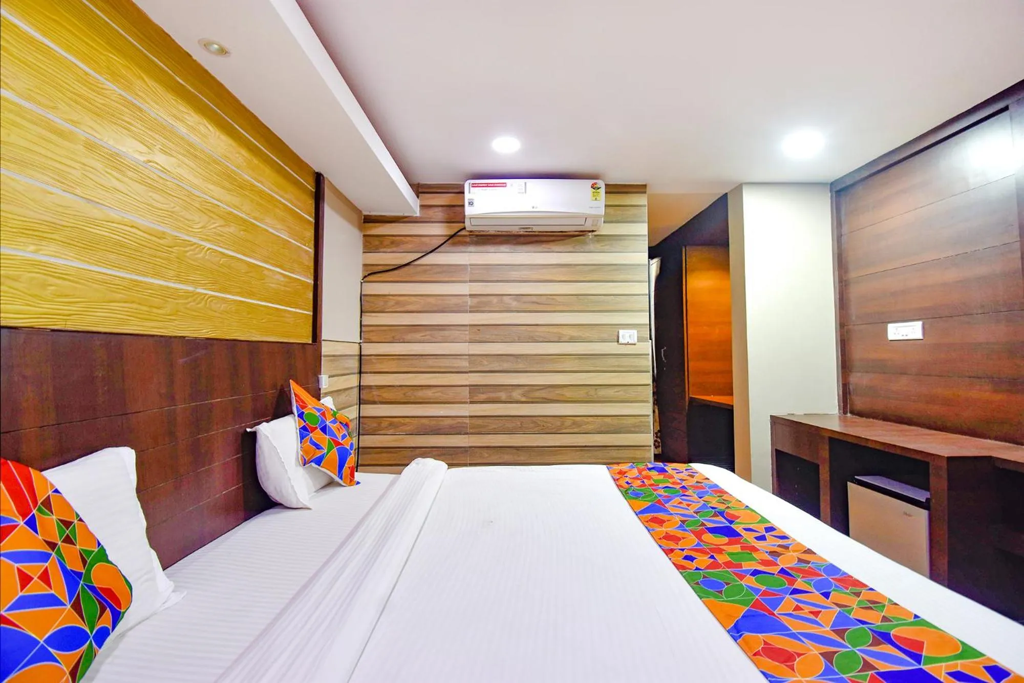 Bed in FabExpress Ocean Residency, Colva